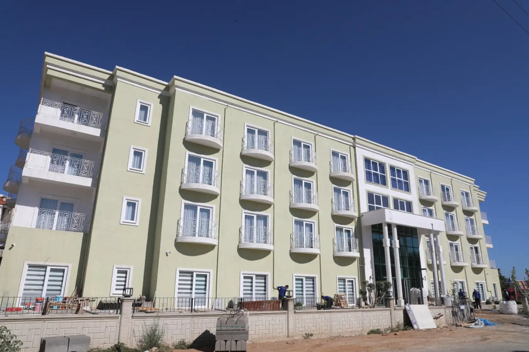 Hasan Özcan Yaşam Evi açılışa hazırlanıyor