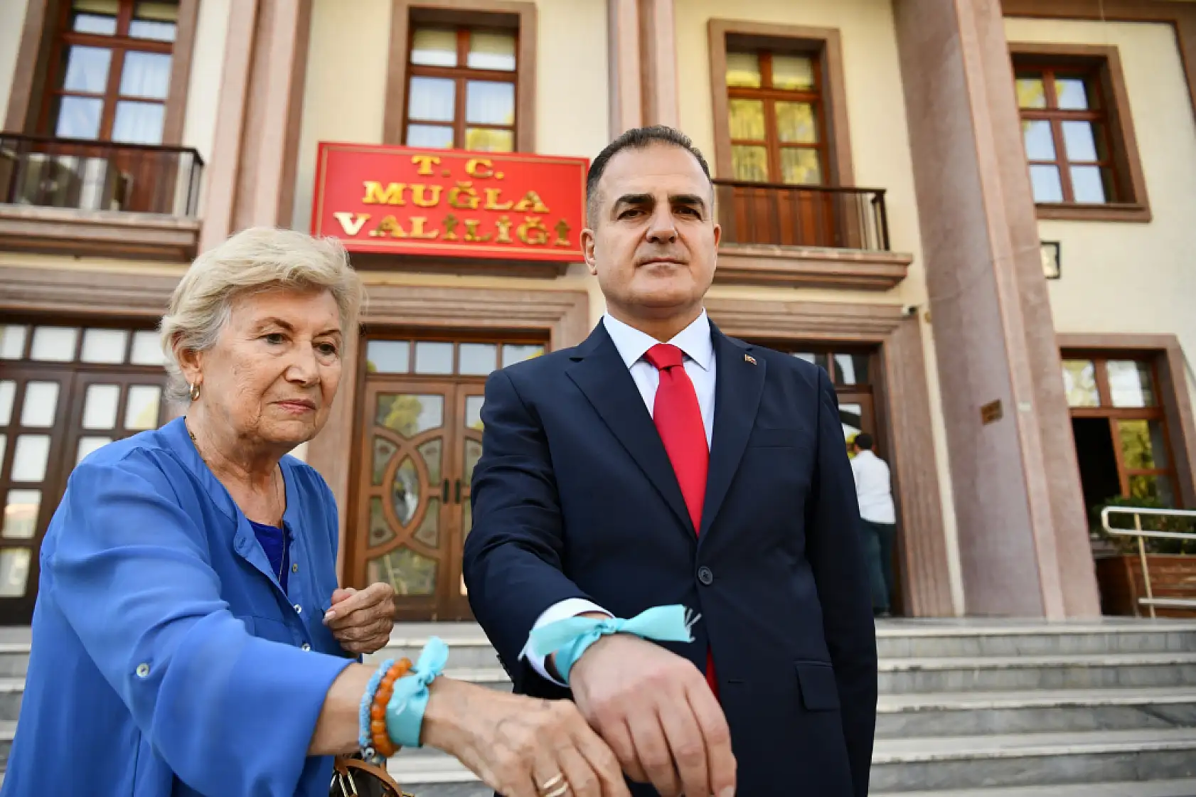 Vali Akbıyık 'Muğla, Ayçin Hanım'a sahip çıkıyor, Gazze'de zulüm bitecek barış gelecek'