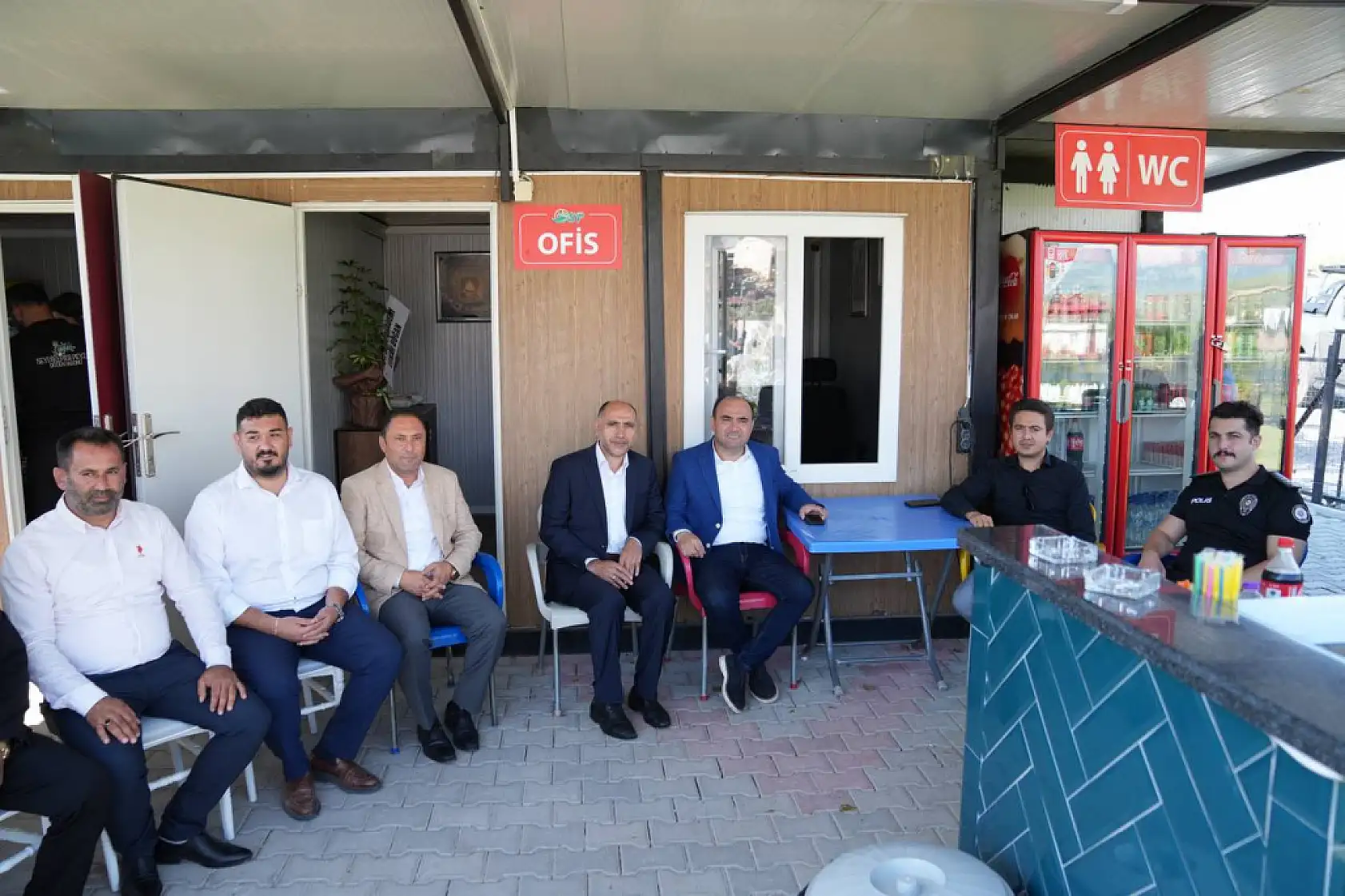 Seydikemer'de peyzaj kır bahçesi ve düğün salonu dualarla açıldı