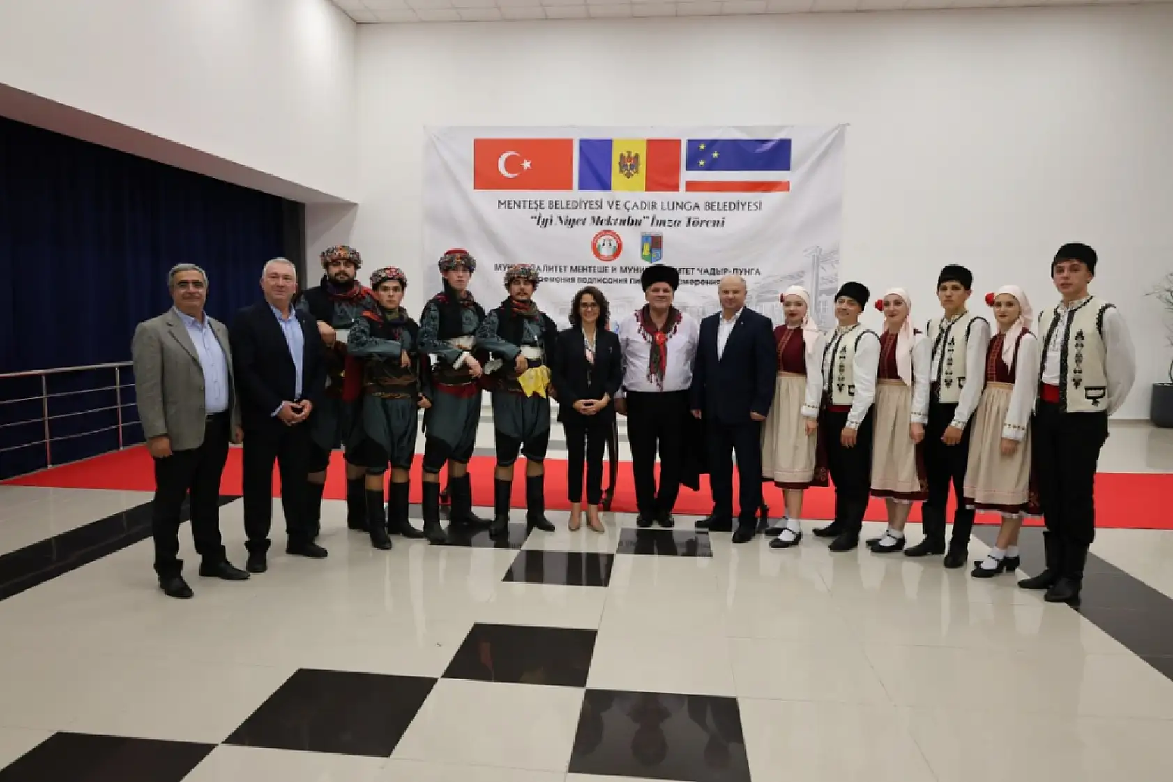 Muğla'da, Menteşe ve Çadır Lunga belediyeleri arasında iyi niyet mektubu imzalandı