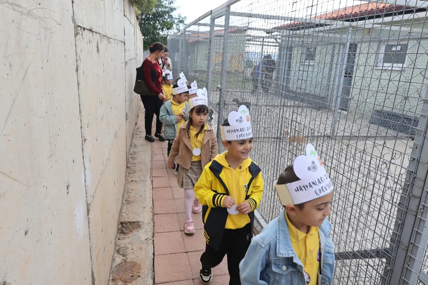 Minik yürekler can dostlarla buluştu