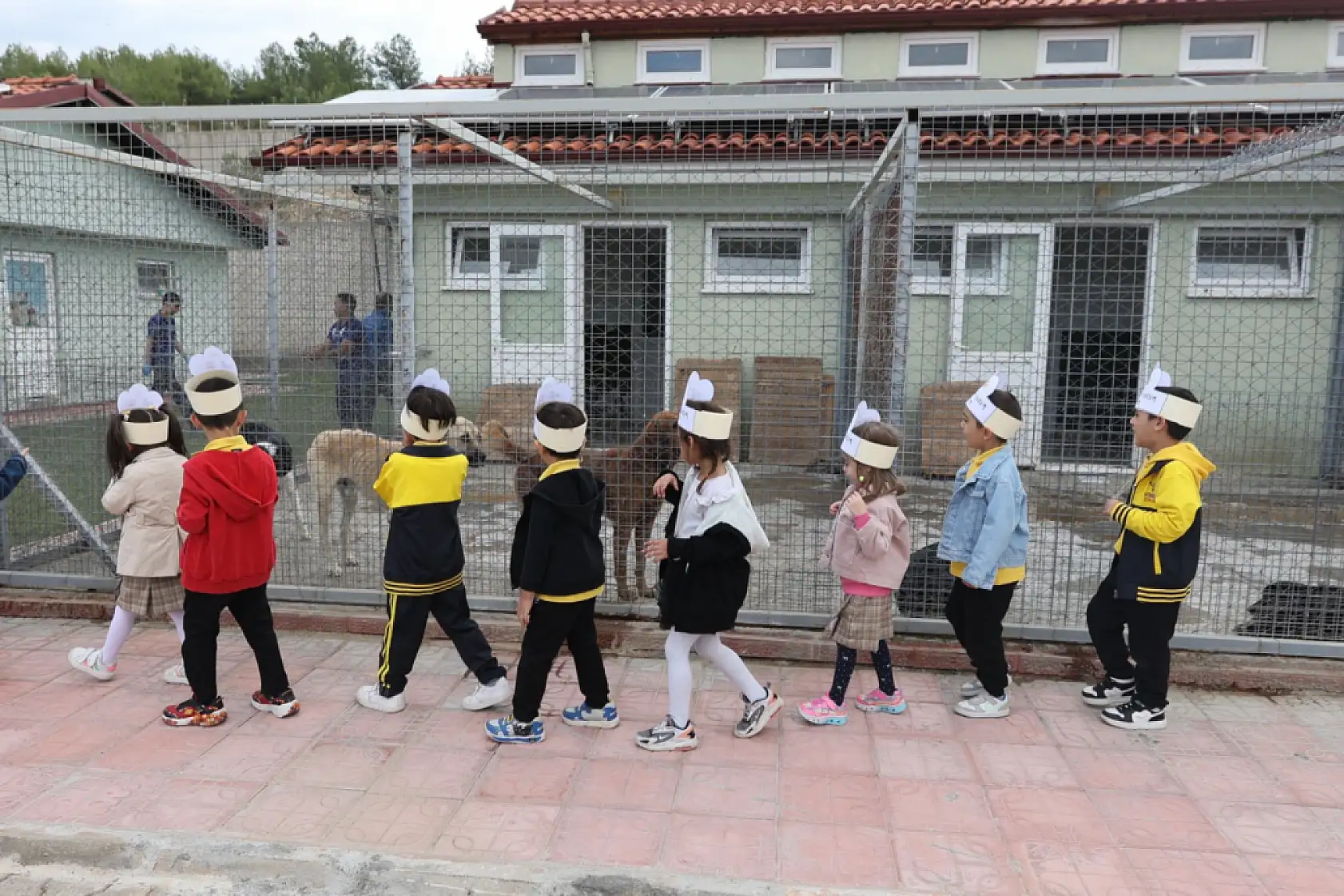 Minik yürekler can dostlarla buluştu
