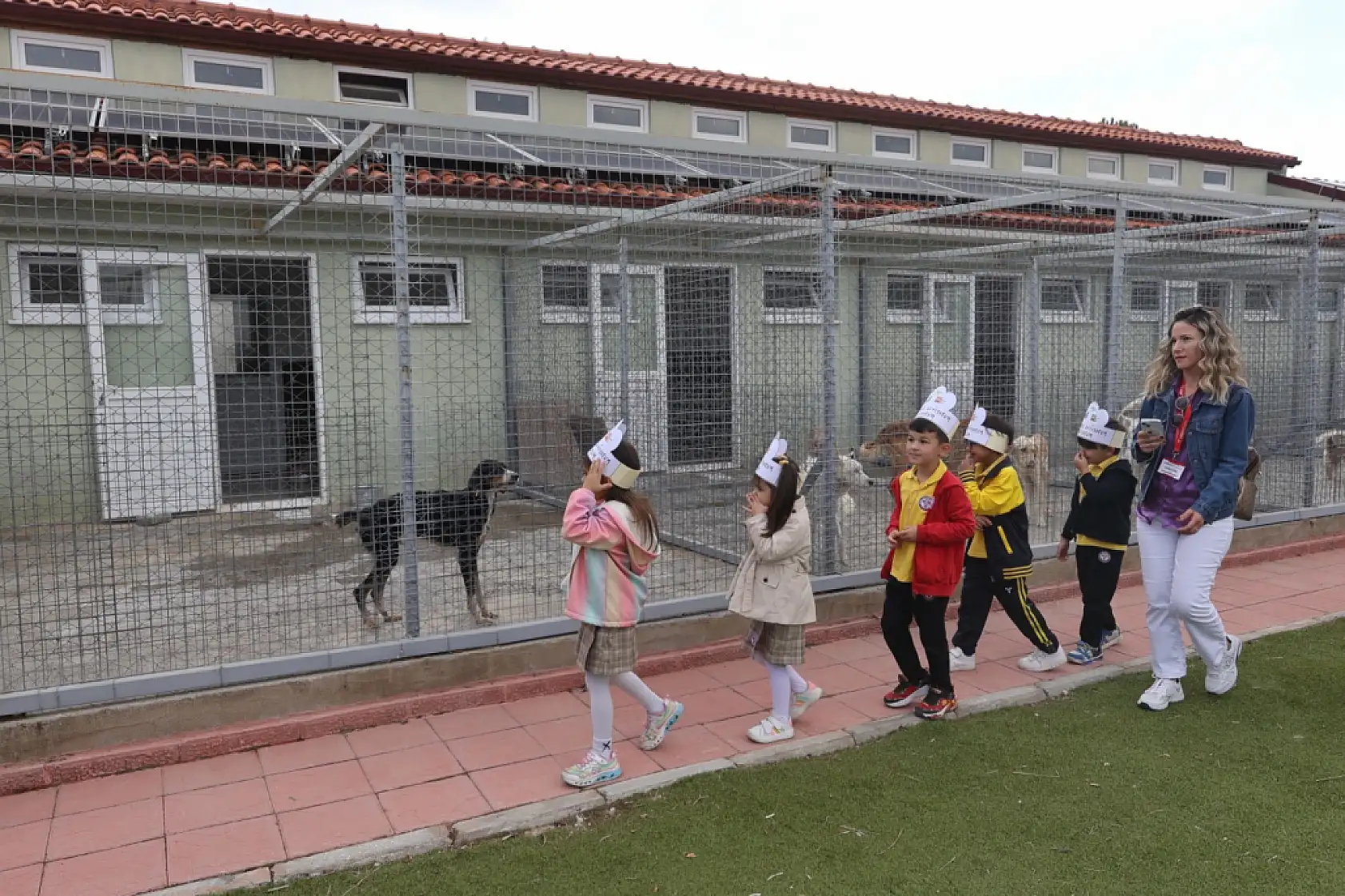 Minik yürekler can dostlarla buluştu