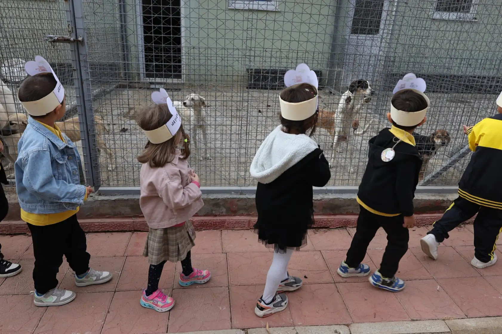 Minik yürekler can dostlarla buluştu