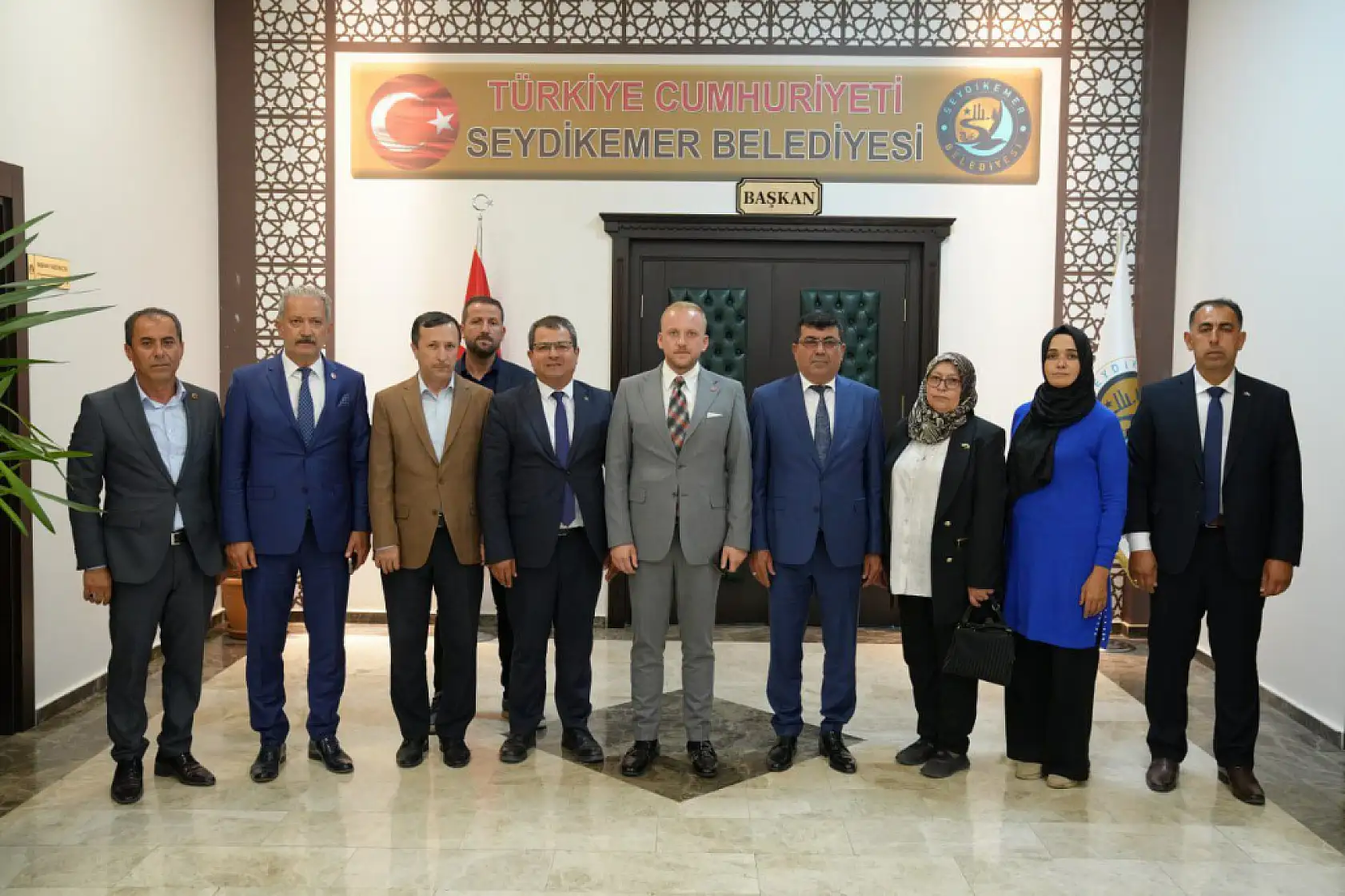 MHP Muğla İl Başkanı Burak Demirel'den Seydikemer Belediyesi'ne ziyaret