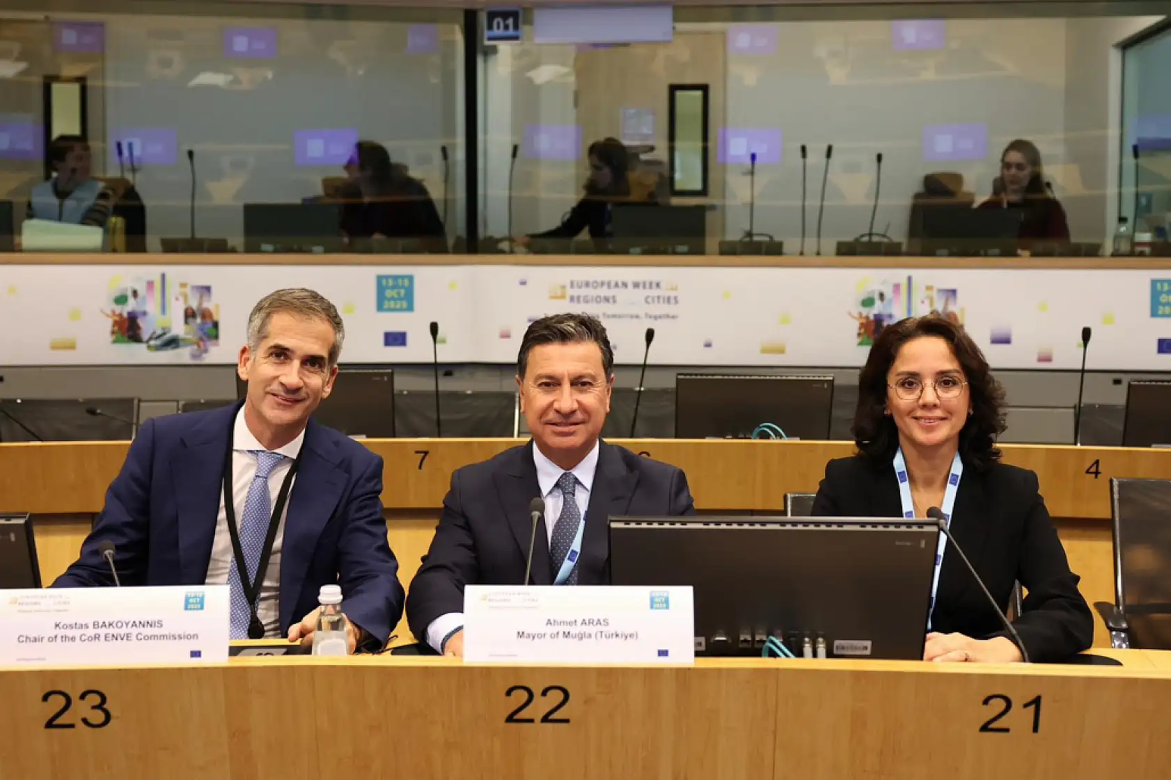 Başkan Aras'tan Brüksel'de Demokrasi, İklim ve Sürdürülebilirlik Temasları