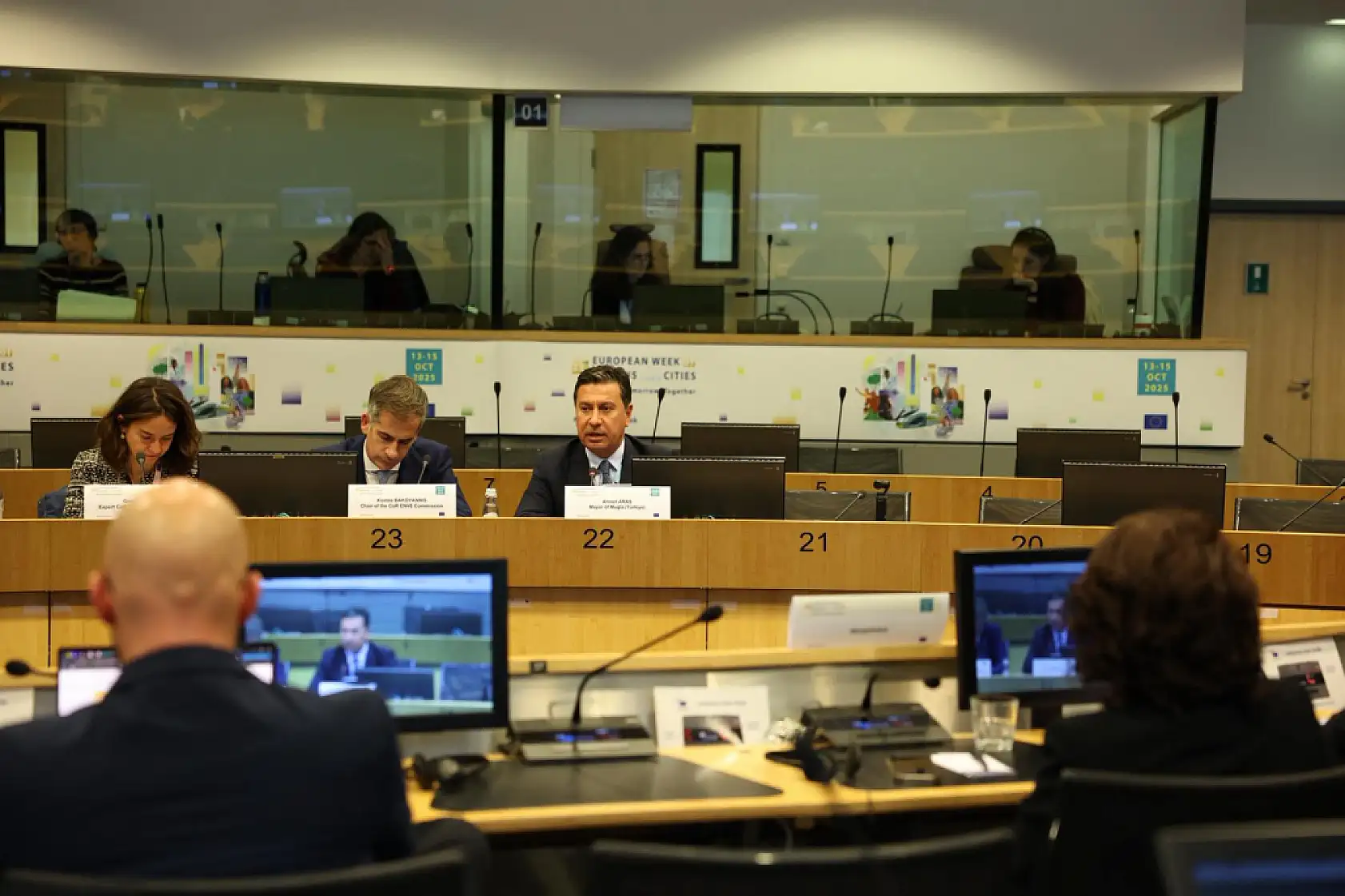 Başkan Aras'tan Brüksel'de Demokrasi, İklim ve Sürdürülebilirlik Temasları