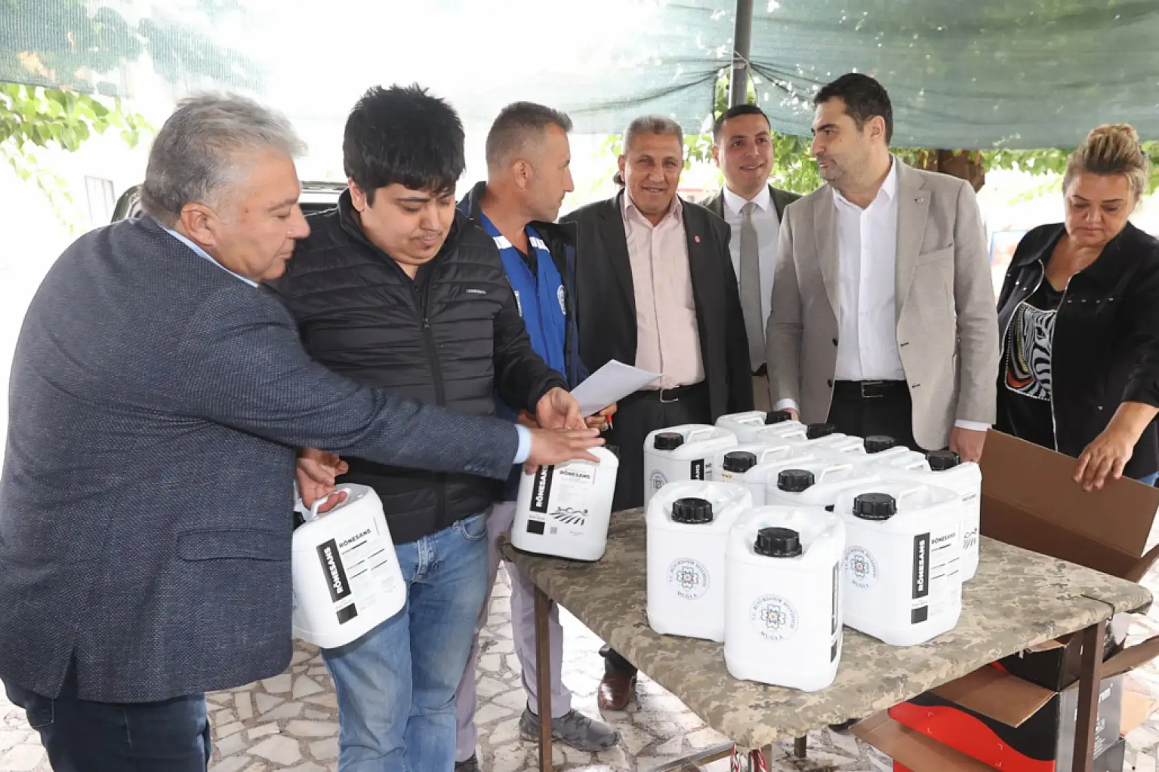 Selden zarar gören Ortacalı üreticiye büyükşehir desteği