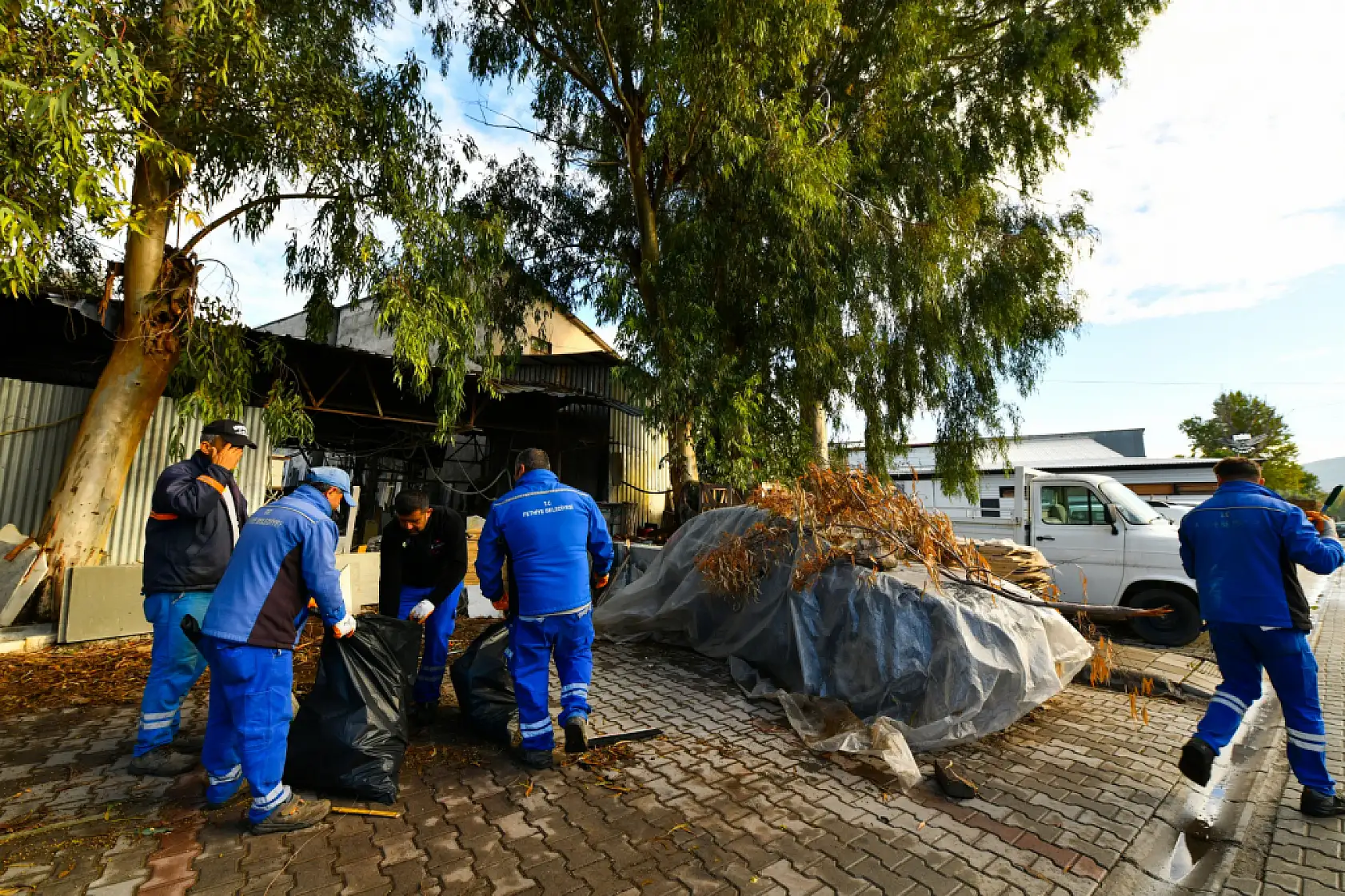 Fethiye Belediyesi Sanayi Bölgesi'nde Temizlik Çalışmalarını Sürdürdü