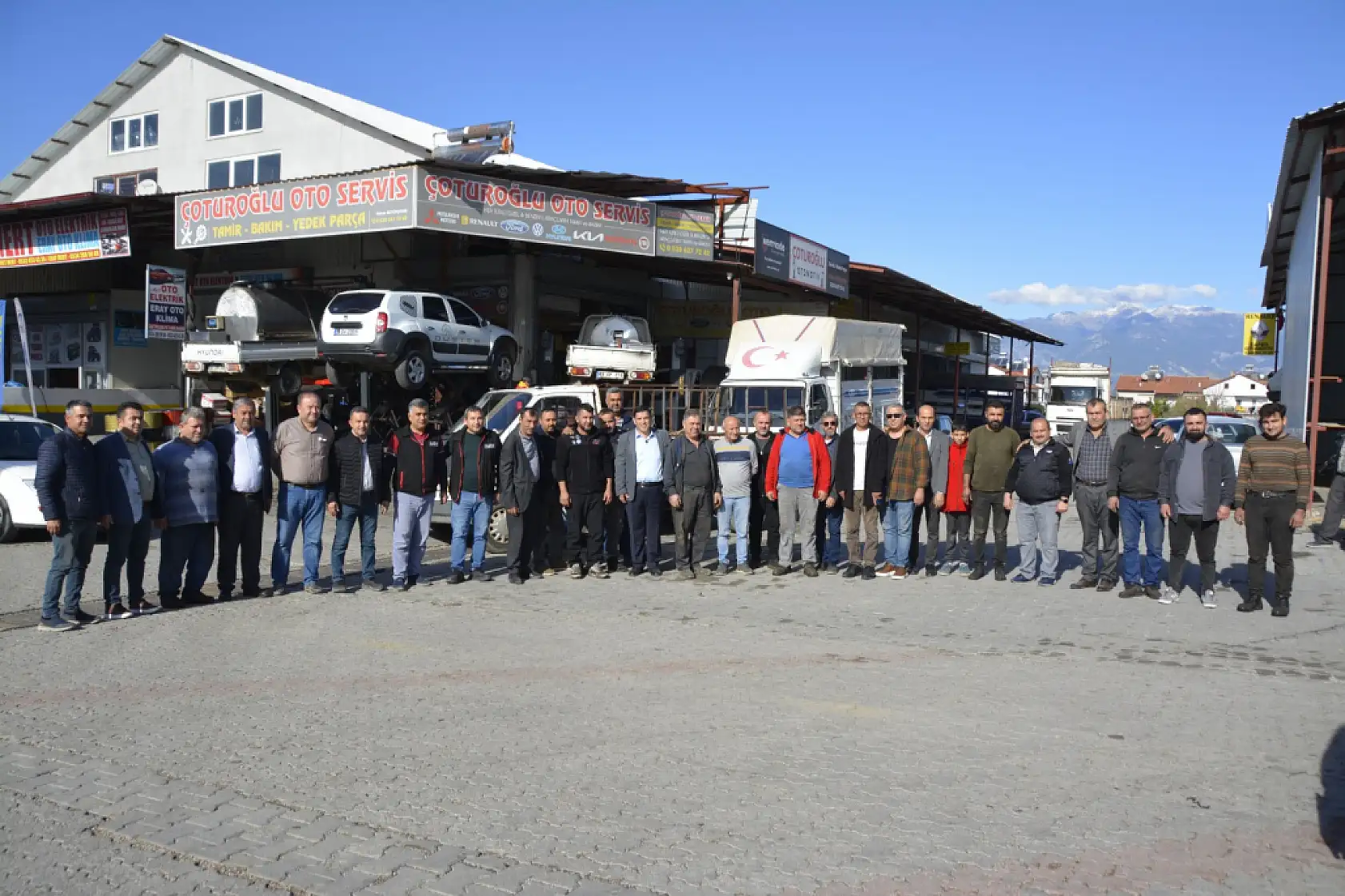 Seydikemer'de Esnafın Gönlü Harun Sağır'da : 'Seninle Başladık ve Devam Edeceğiz'