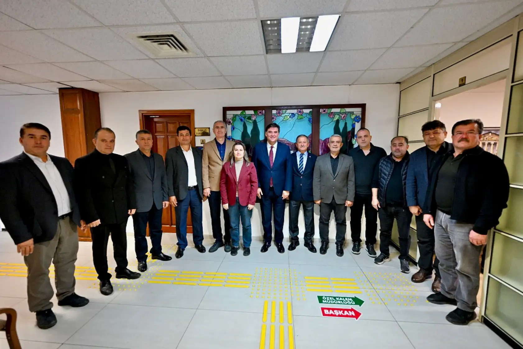 Fethiye Esnaf Odası Başkanı ve Başkan Adayı Soydemir'den Başkan Karaca'ya ziyaret