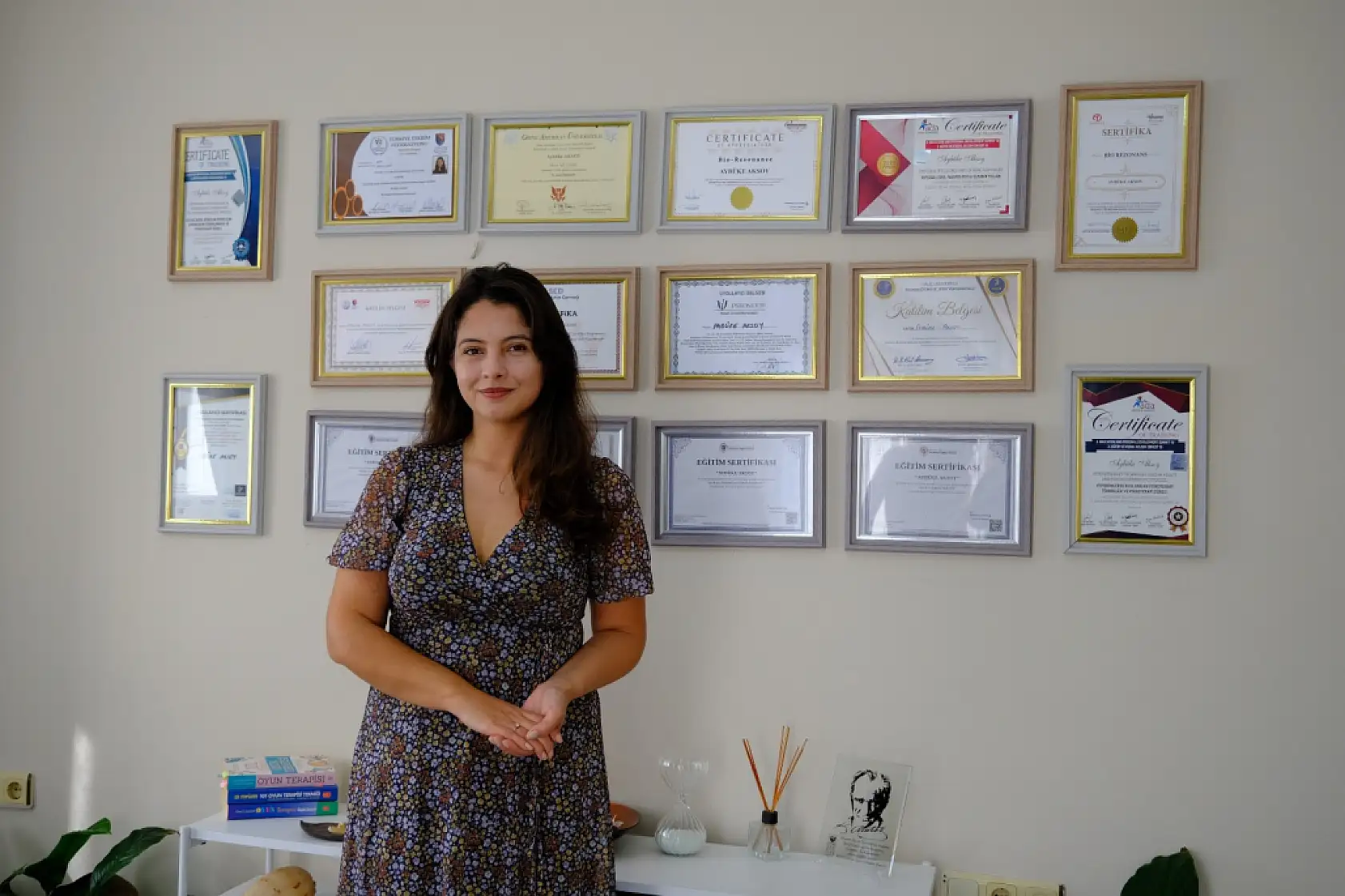 Fethiye'de Psikolog Aybüke Aksoy, 'Farkındalık, zihni boşaltmak değil eğitmektir'