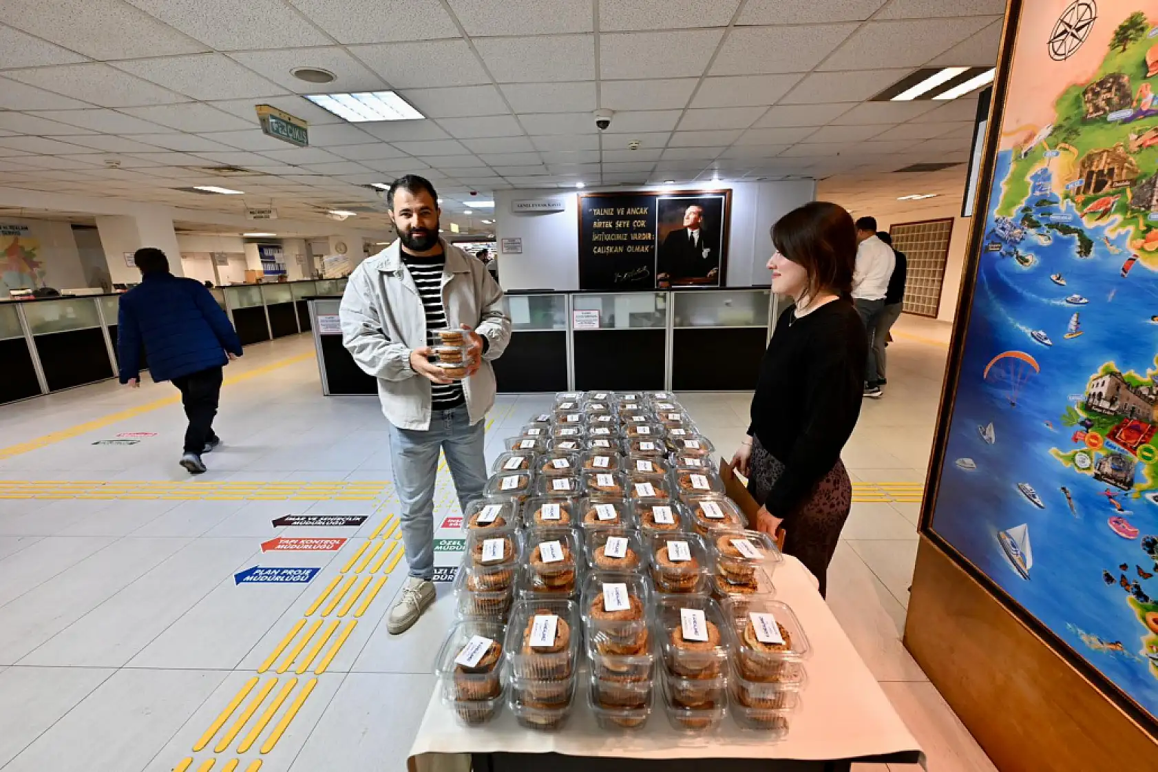 Fethiye Belediyesi'nden Regaip Kandili ikramı