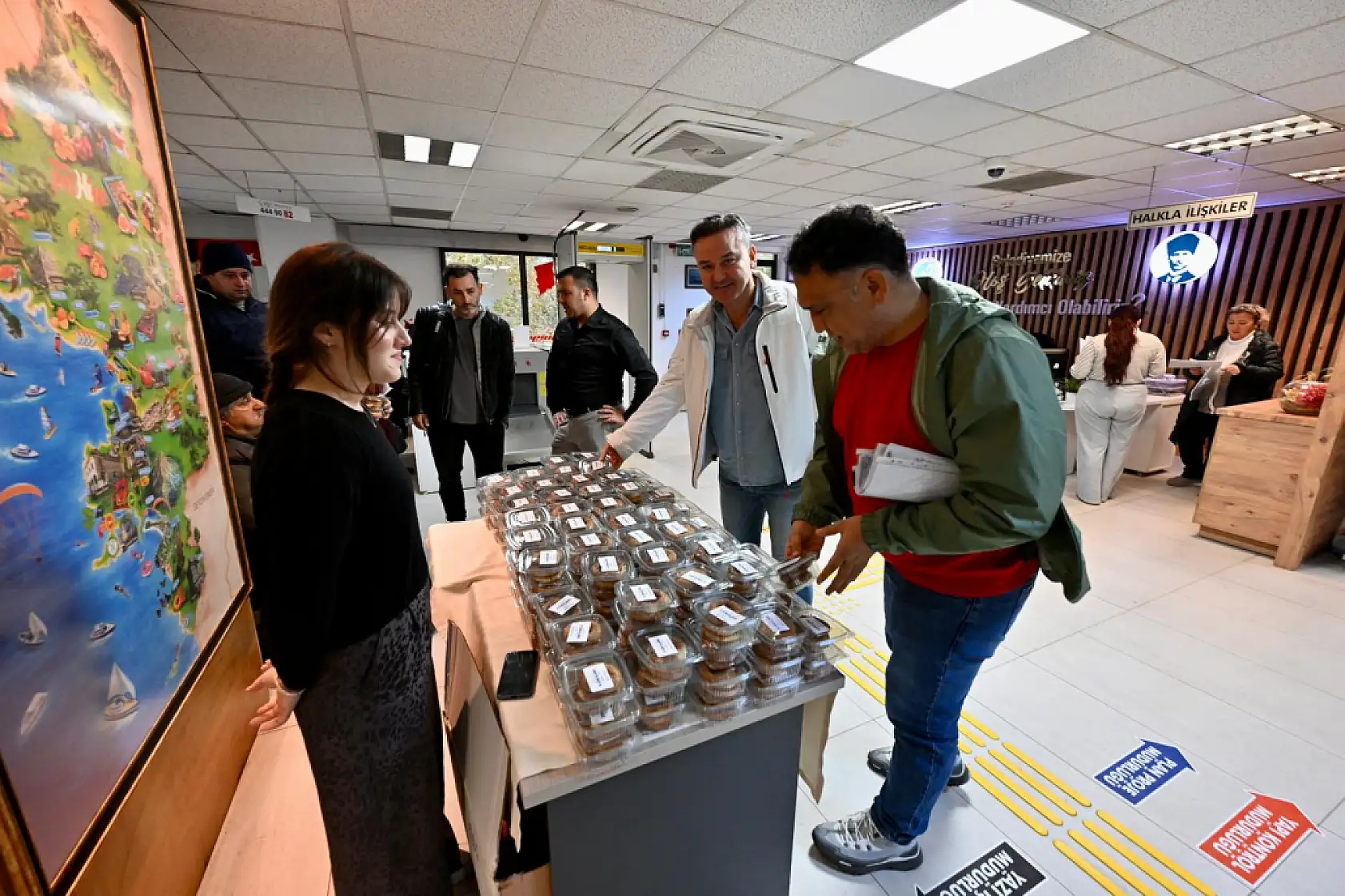 Fethiye Belediyesi'nden Regaip Kandili ikramı