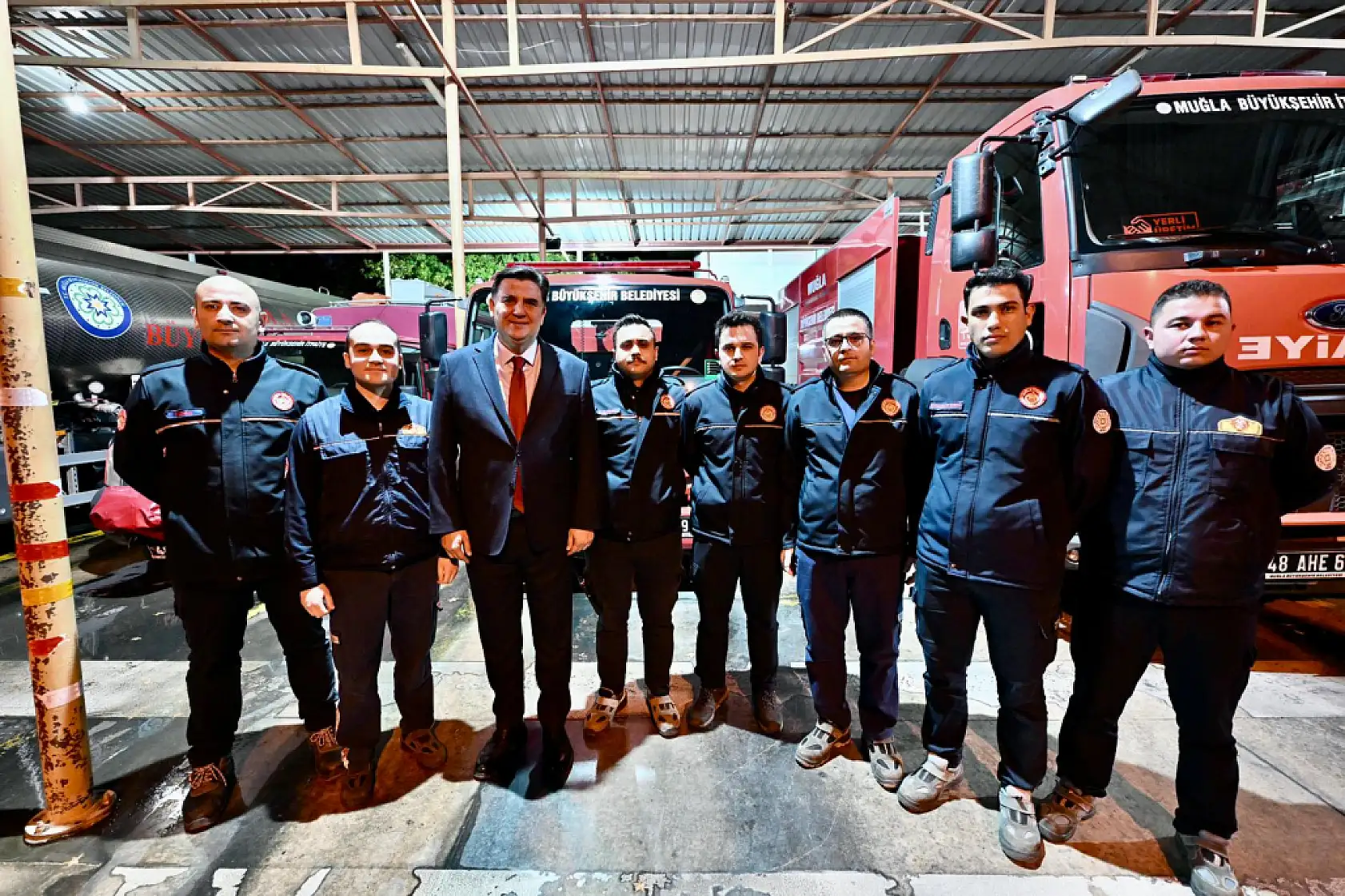 Fethiye Kaymakamı ve Belediye Başkanından Yılbaşı Mesaisi