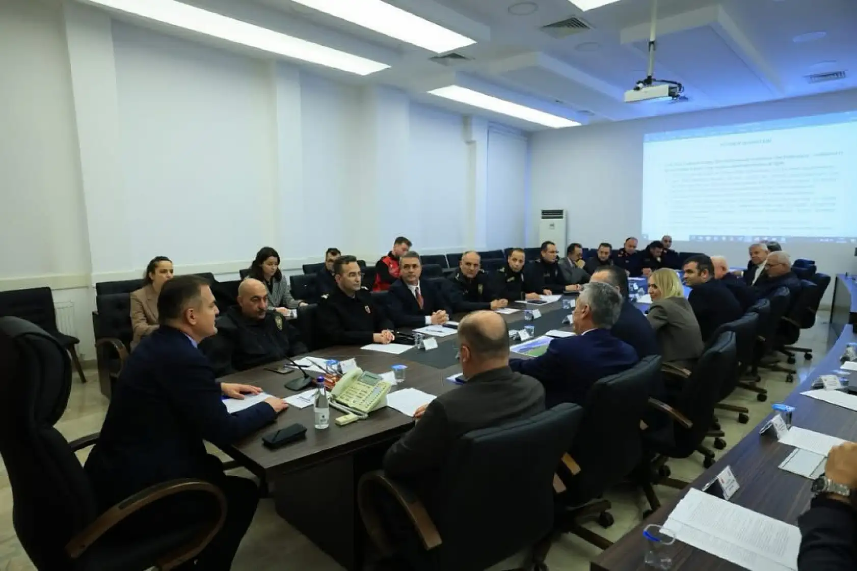 Fethiyespor–Galatasaray Maçı Öncesi Güvenlik Toplantısı Yapıldı