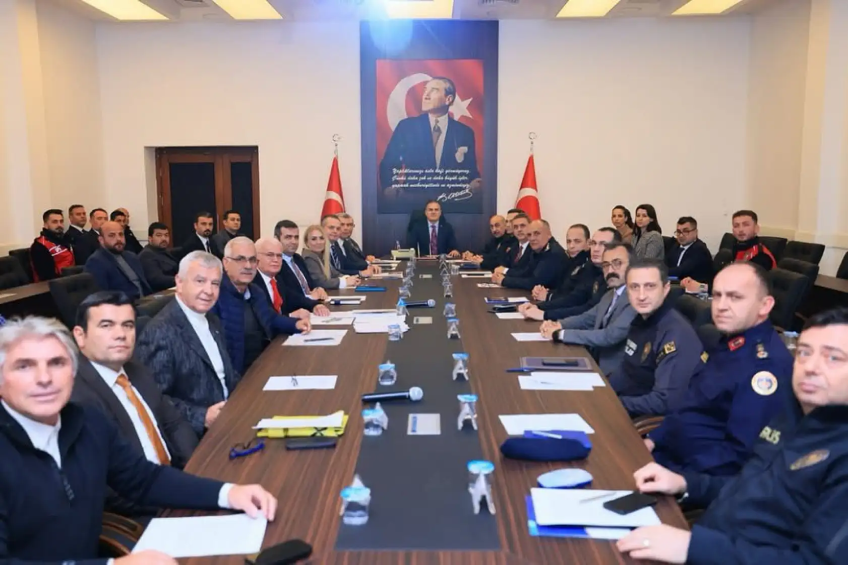 Fethiyespor–Galatasaray Maçı Öncesi Güvenlik Toplantısı Yapıldı