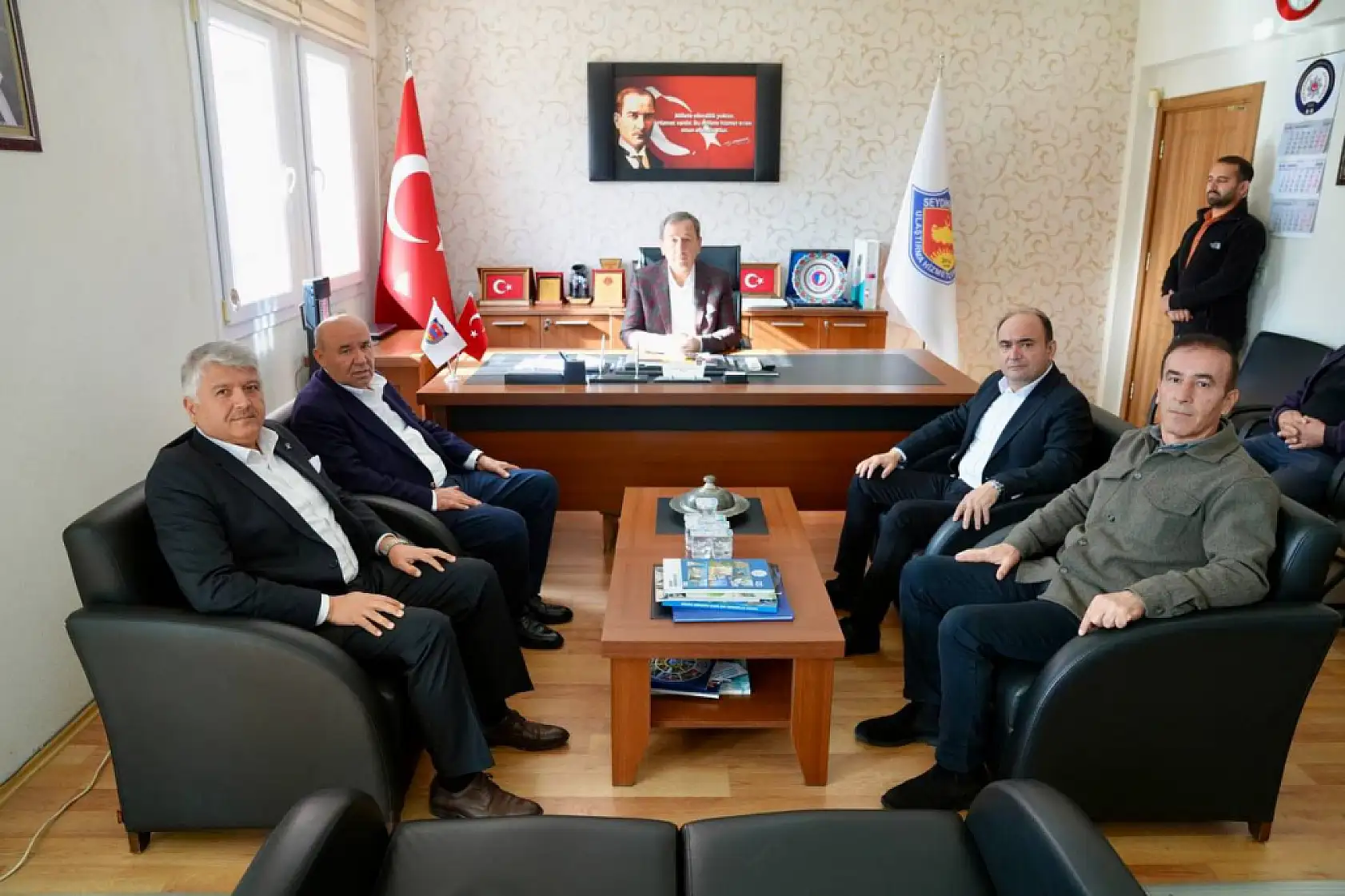 Başkan Akdenizli ve Milletvekili Otgöz'den Oda Başkanlarına 'Hayırlı Olsun' Ziyareti