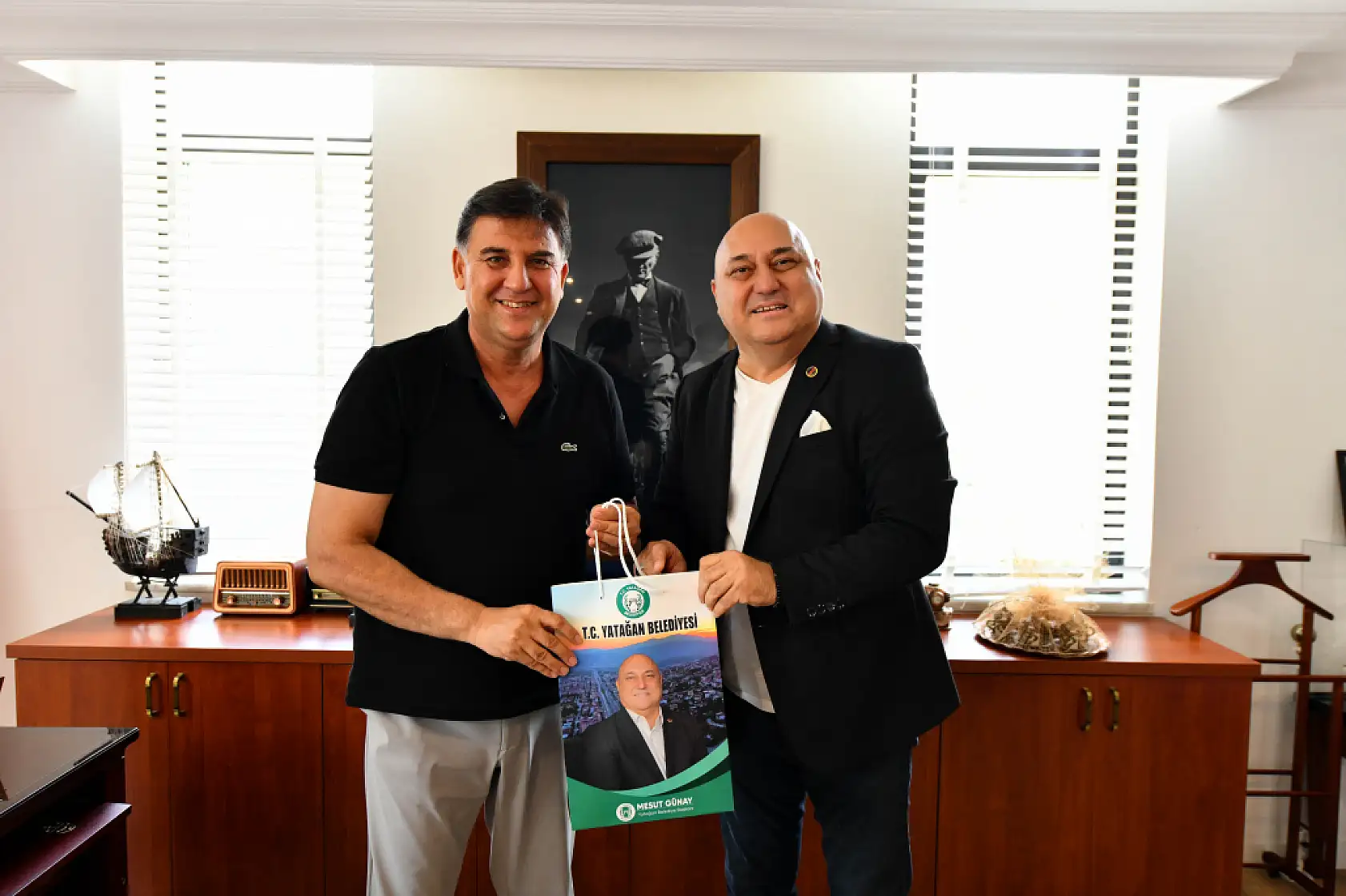 Yatağan Belediye Başkanı Günay,  Başkan Karaca'yı ziyaret etti
