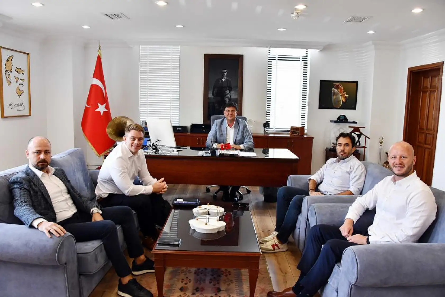 Başkan Karaca'ya 2024 yaz sezonu için önemli ziyaret