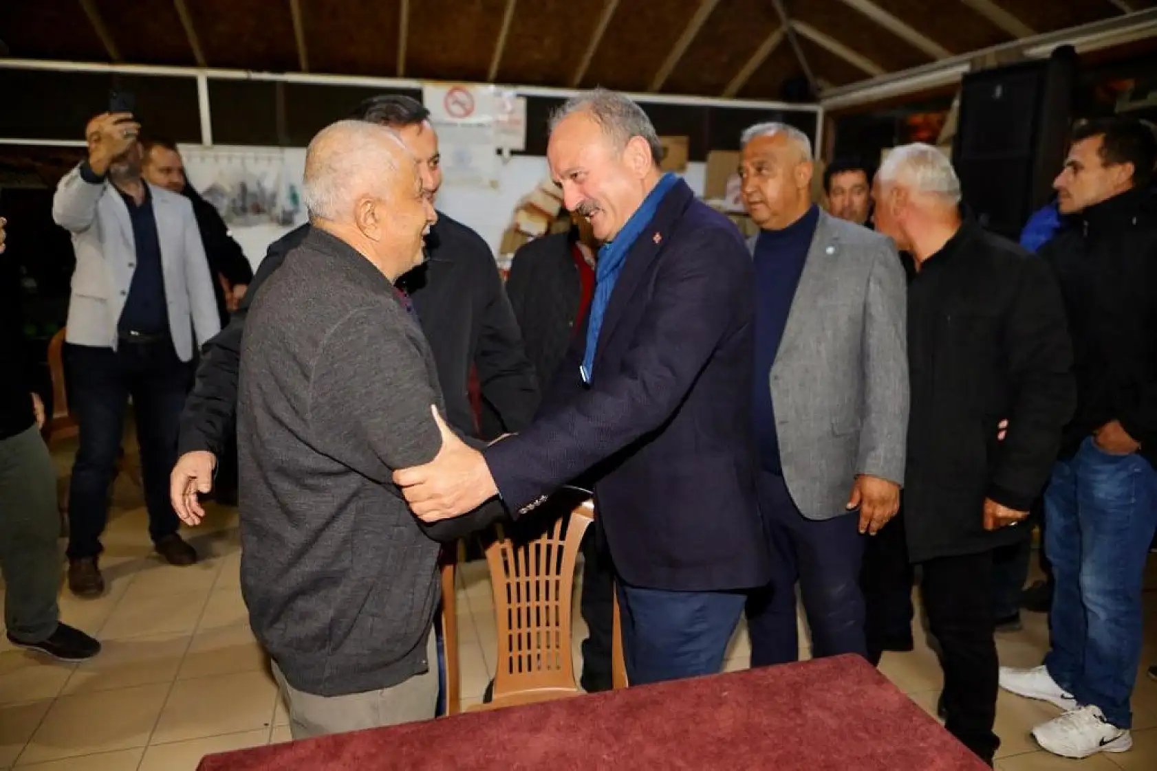 Aday Saatcı'dan Mahalle Ziyaretleri