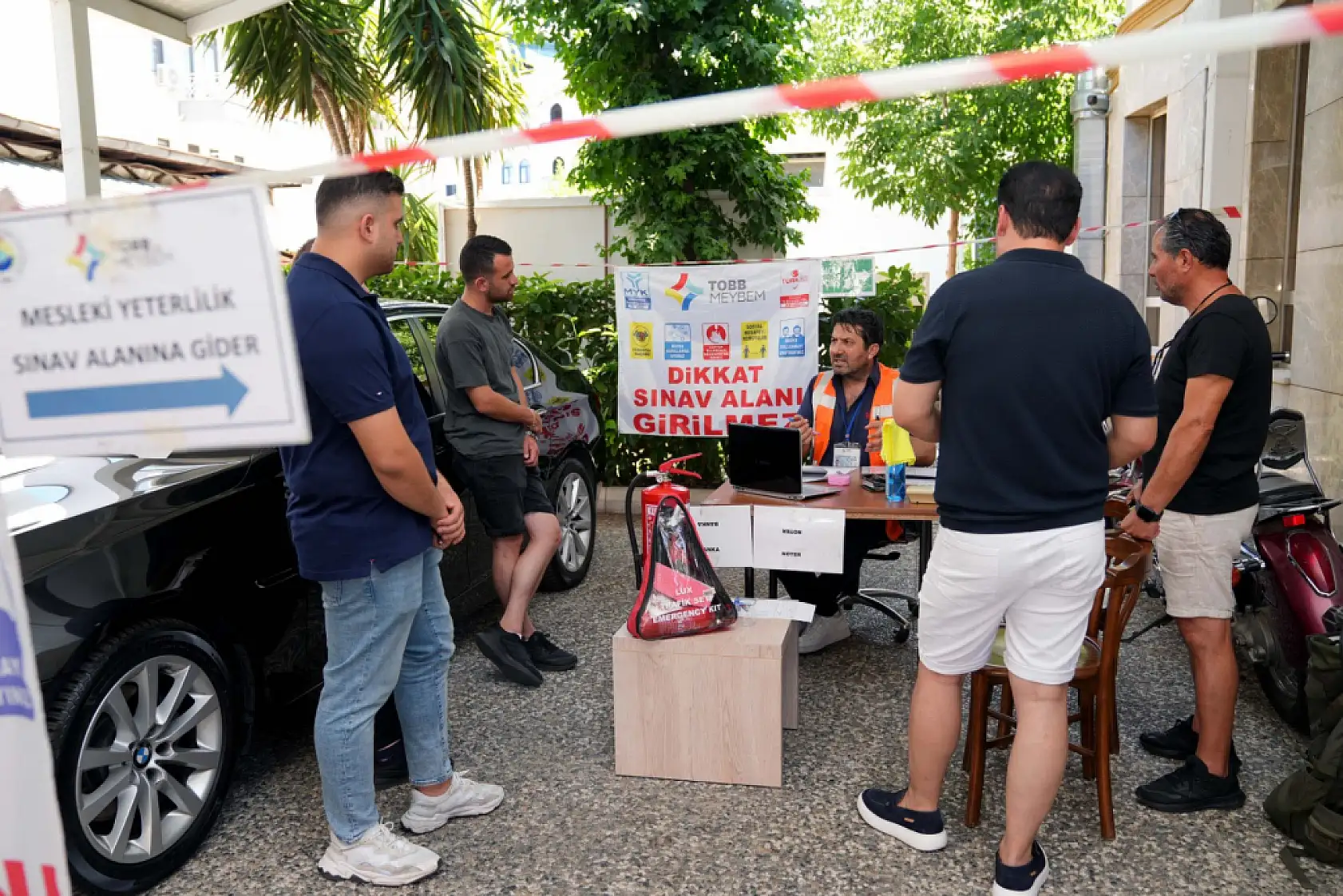 Mesleki yeterlilik sınavları FTSO'da yapıldı
