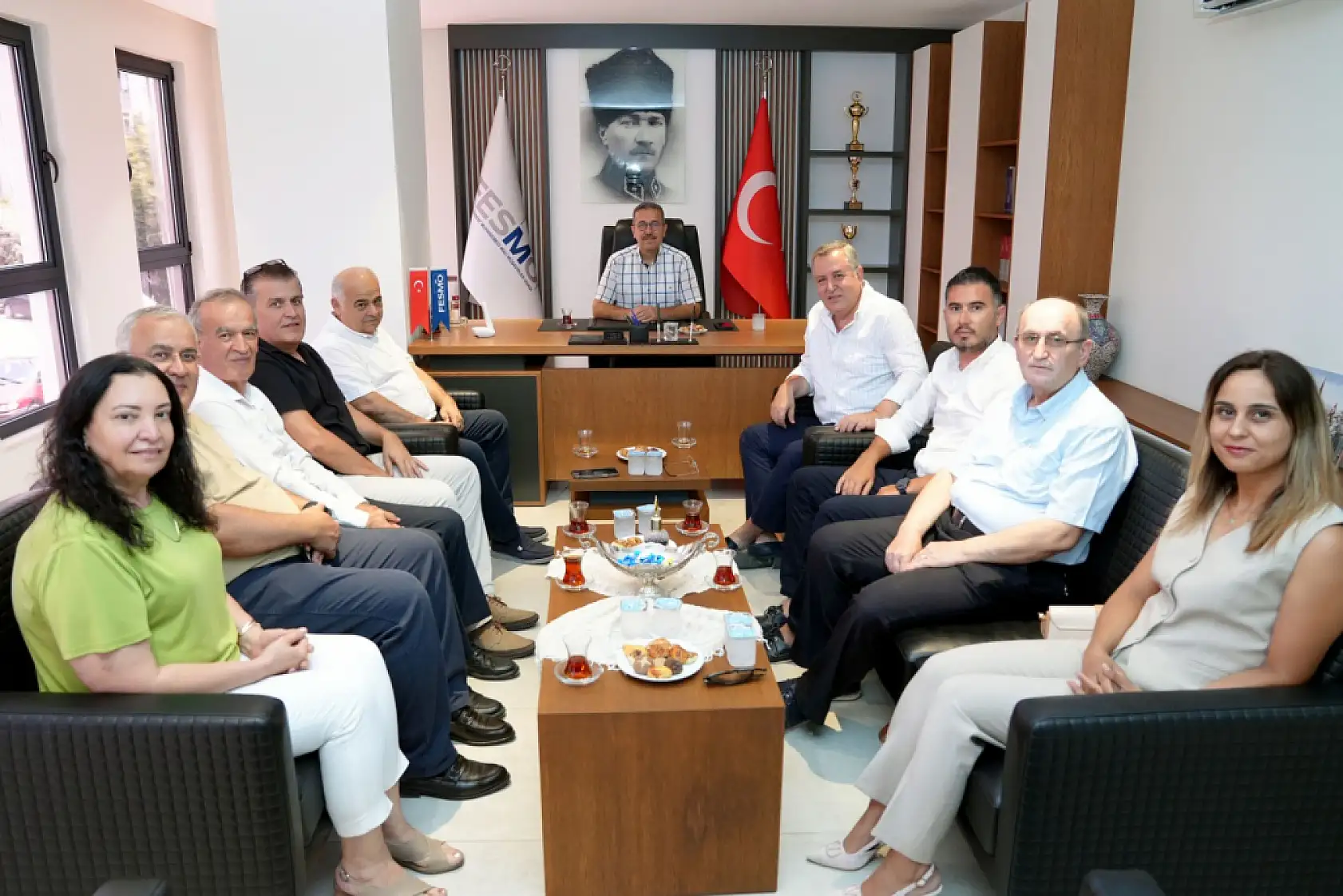FTSO Yönetimi, FESMO'yu ziyaret etti