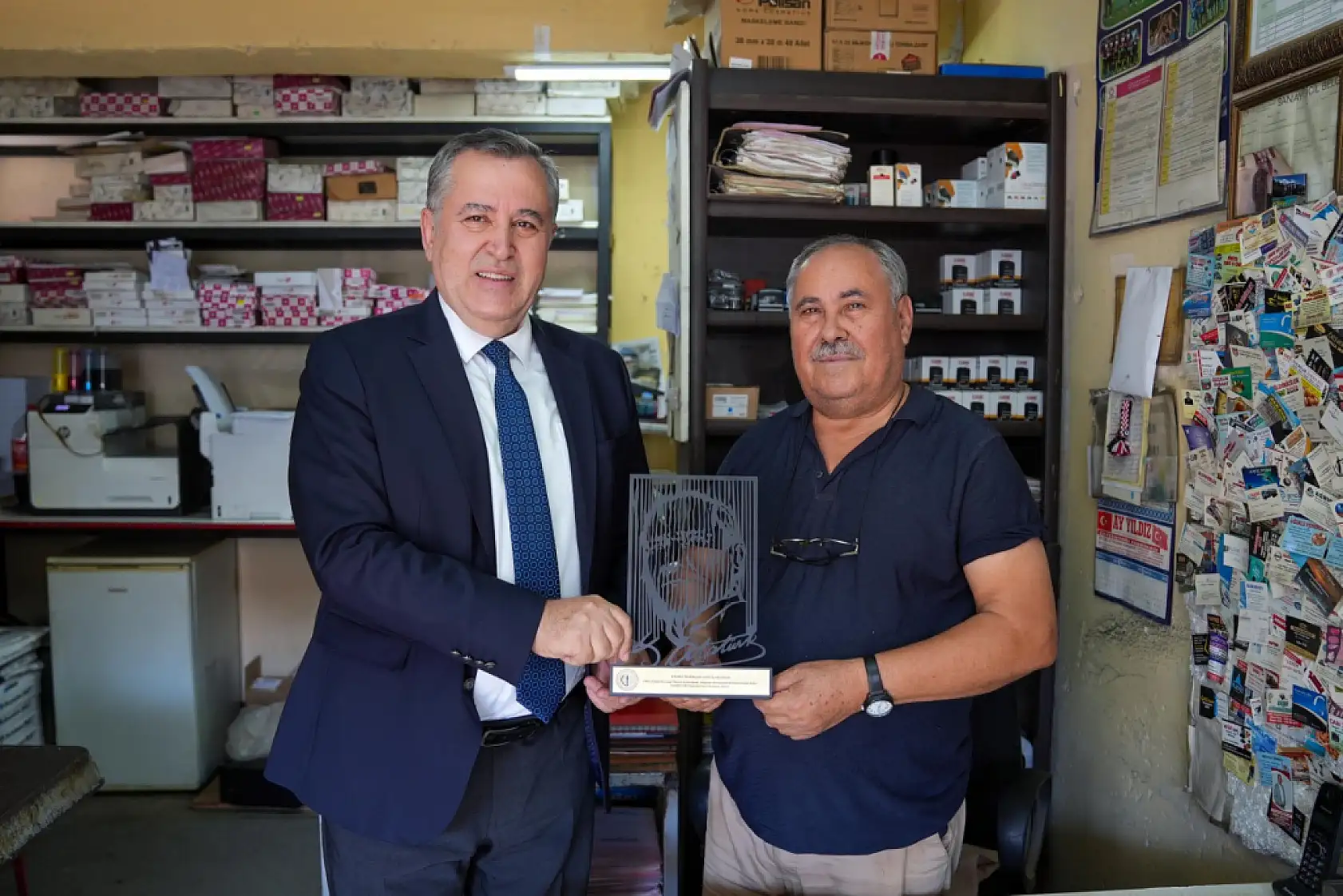 FTSO'dan 40 yılı aşan üyelerine teşekkür plaketi