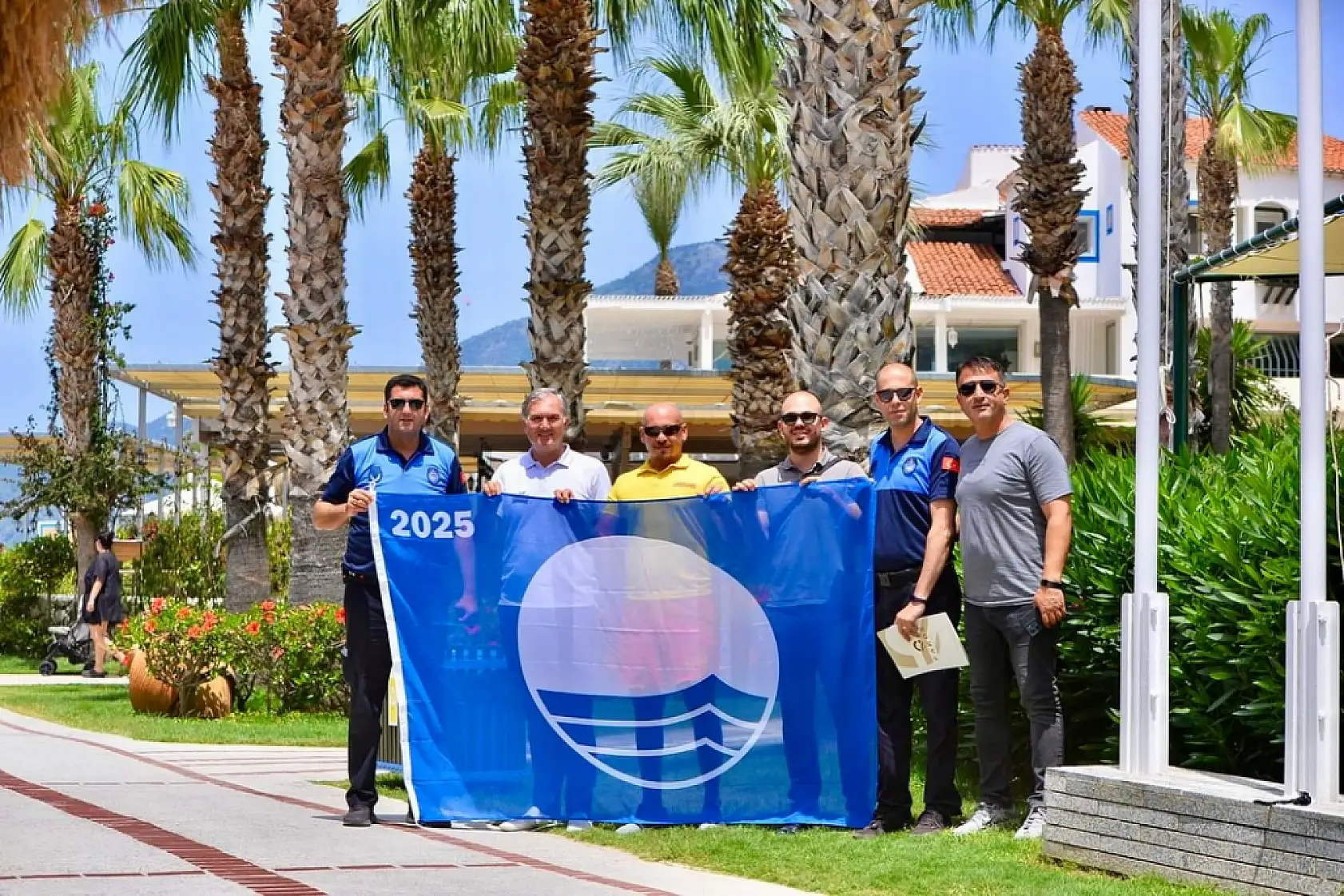 Fethiye'de 2025 Yılı Mavi Bayraklar Sahiplerini Buldu