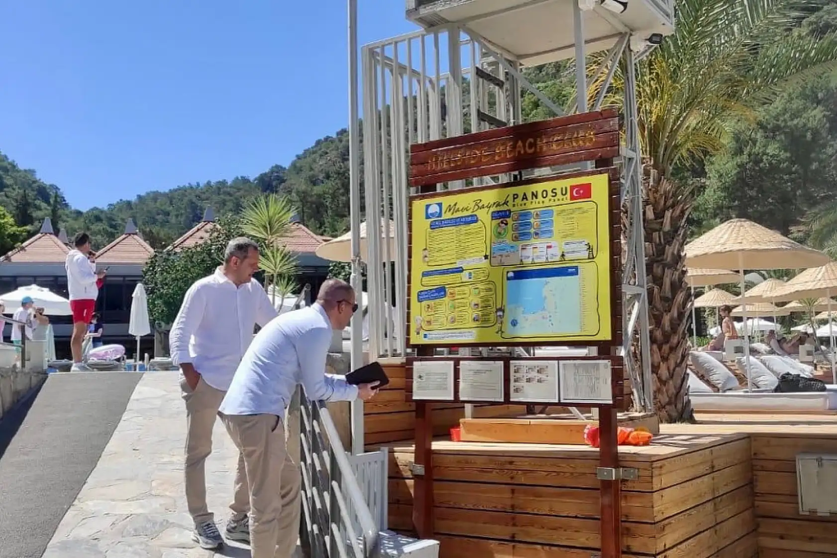 Fethiye'de 2025 Yılı Mavi Bayraklar Sahiplerini Buldu