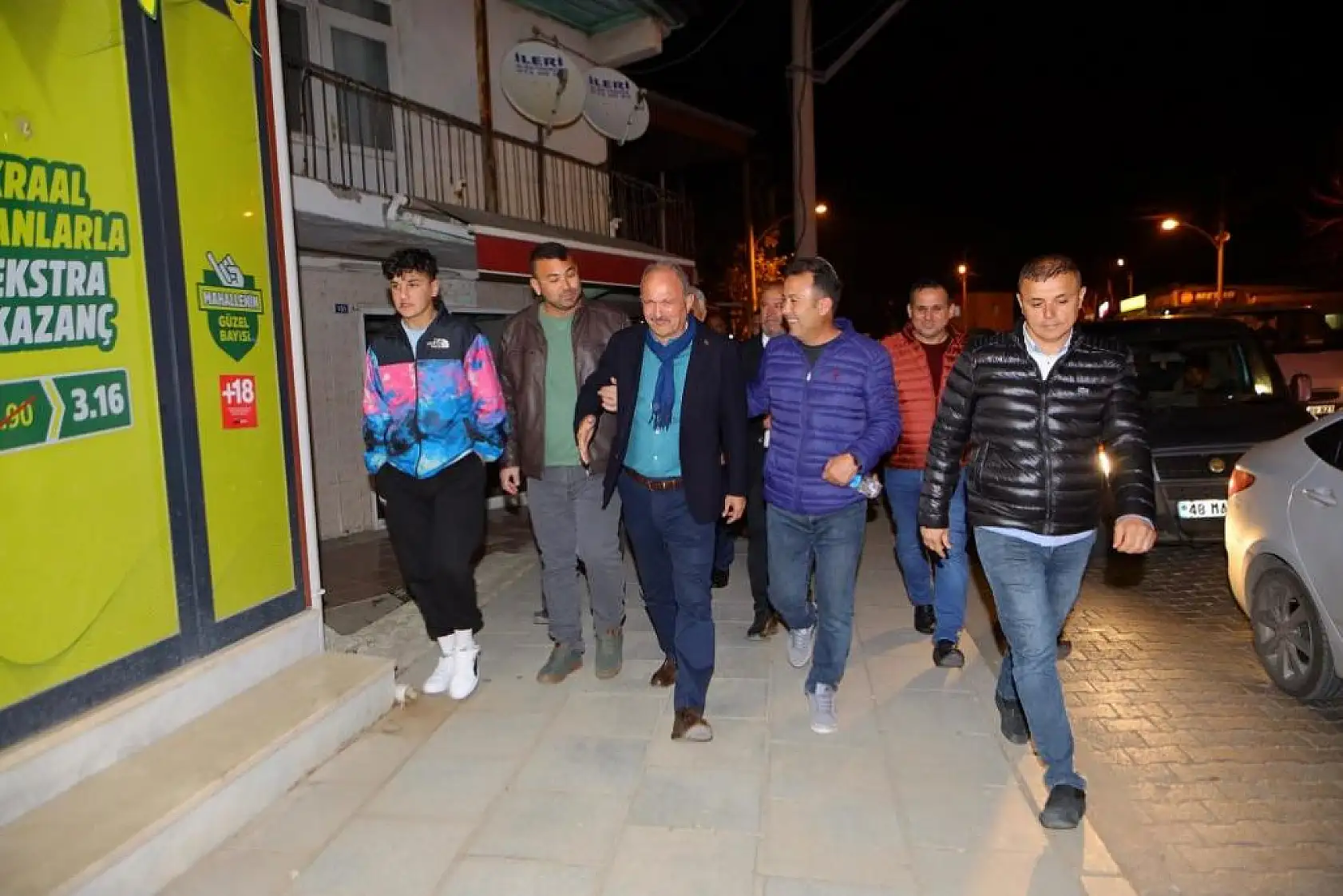 Aday Saatcı'dan Mahalle Ziyaretleri