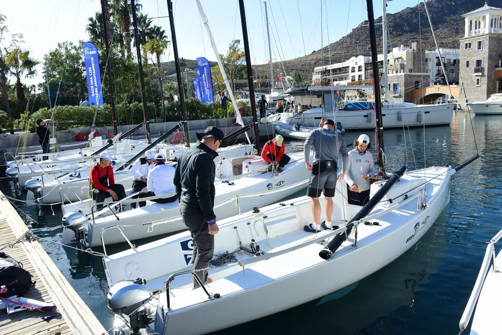 Bodrum'da Kuşak ve Yol Uluslararası Yelken Yarışları heyecanı yaşanacak