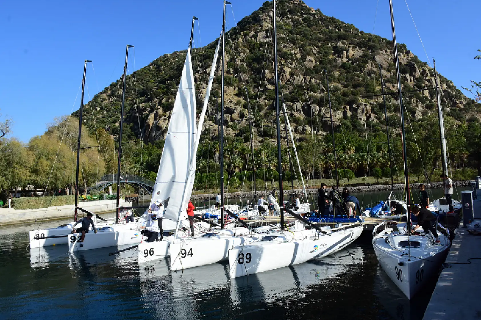 Bodrum'da Kuşak ve Yol Uluslararası Yelken Yarışları heyecanı yaşanacak