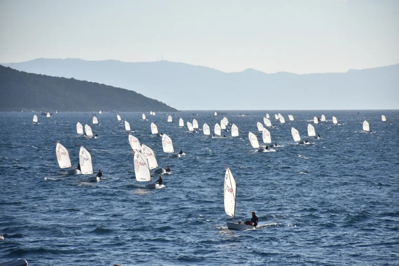 Bodrum Ticaret Odası 13. Bodrum Uluslararası Optimist Yarışları sona erdi