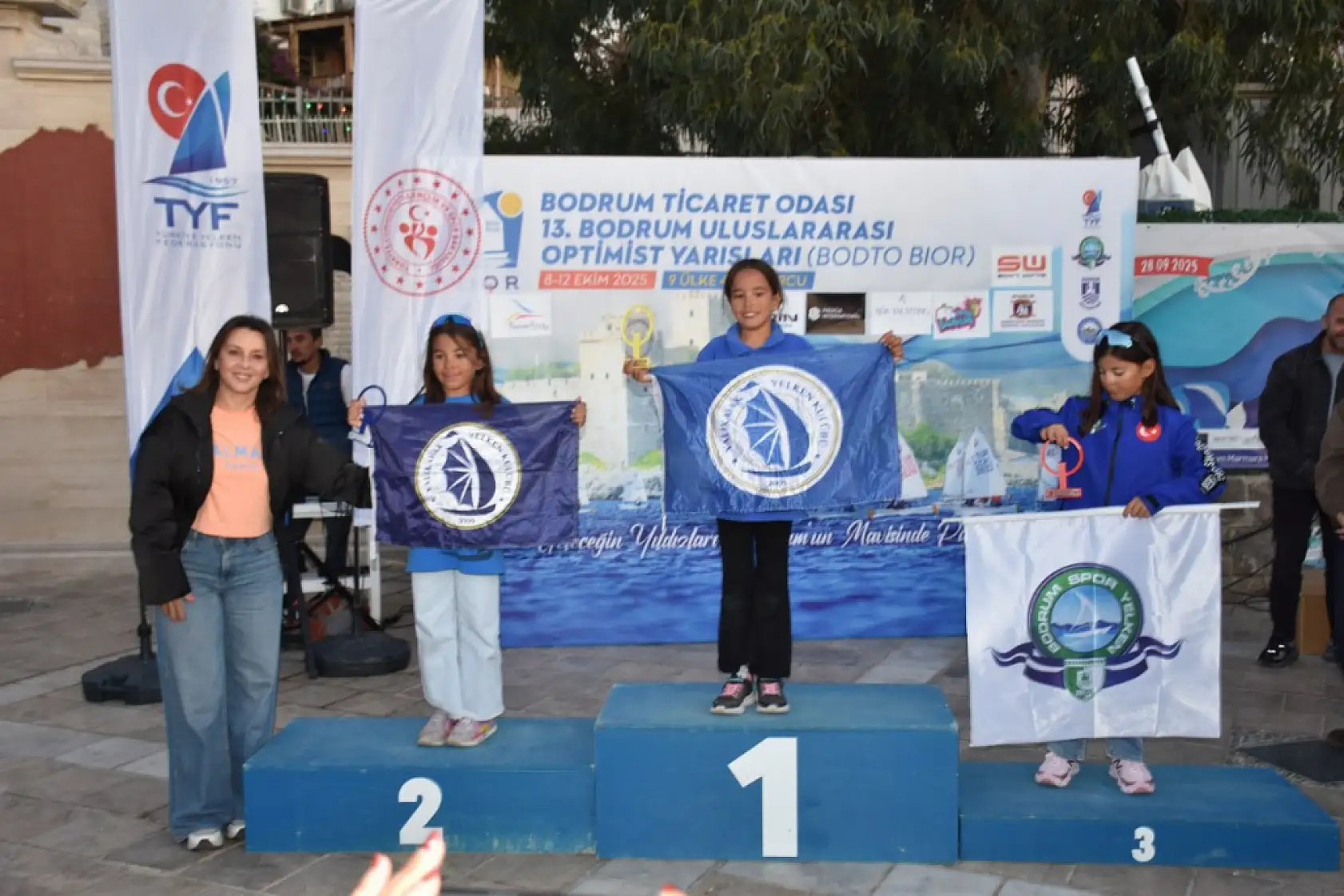 Bodrum Ticaret Odası 13. Bodrum Uluslararası Optimist Yarışları sona erdi