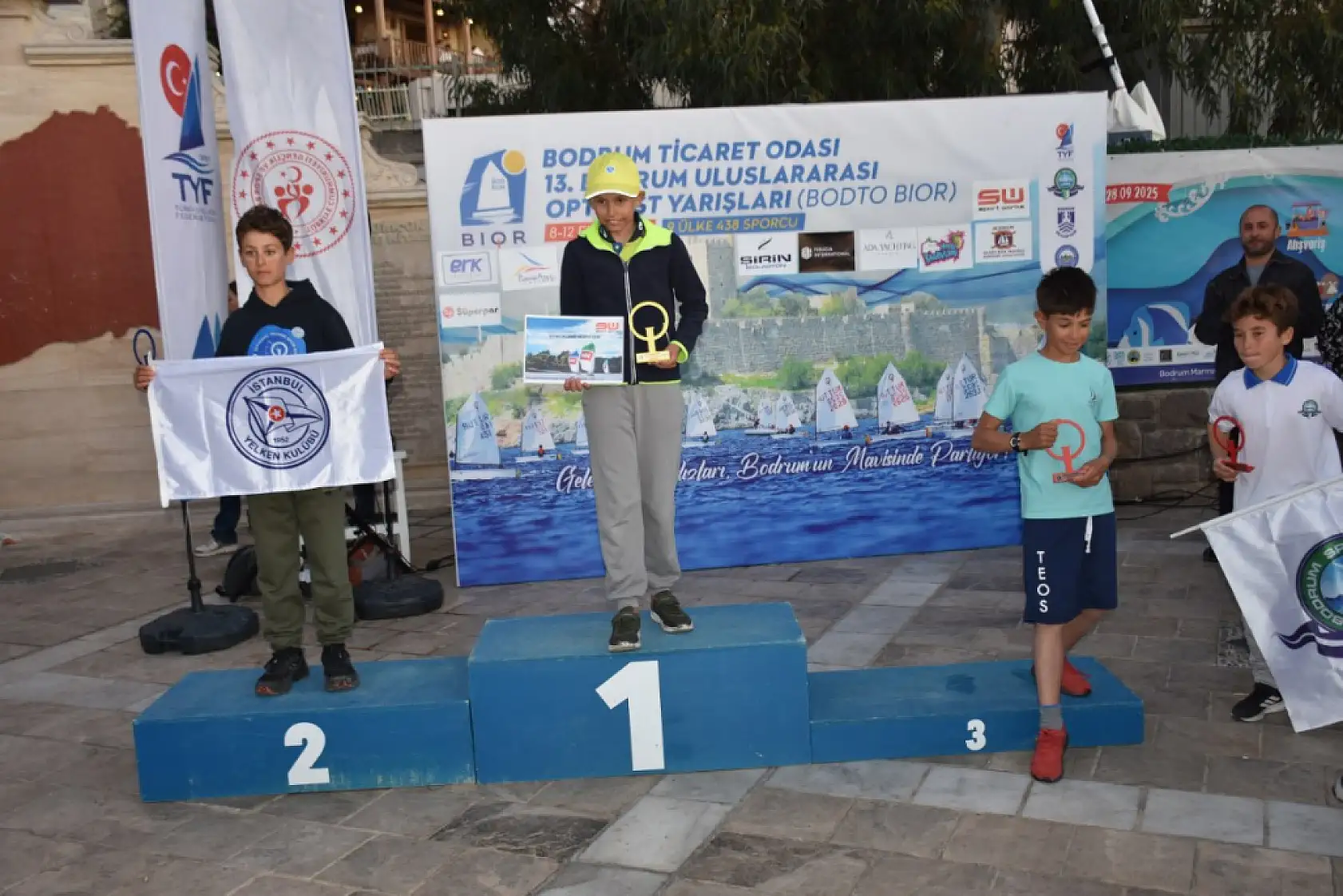 Bodrum Ticaret Odası 13. Bodrum Uluslararası Optimist Yarışları sona erdi