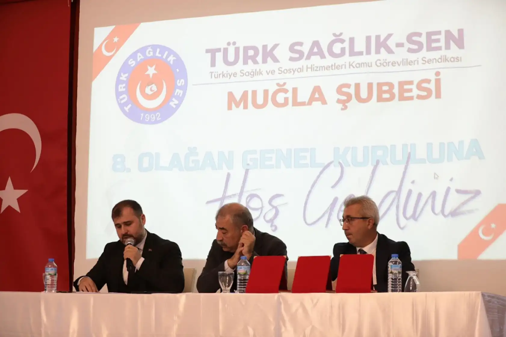 Türk Sağlık-Sen Muğla Şubesi 8. Olağan Genel Kurulu yapıldı