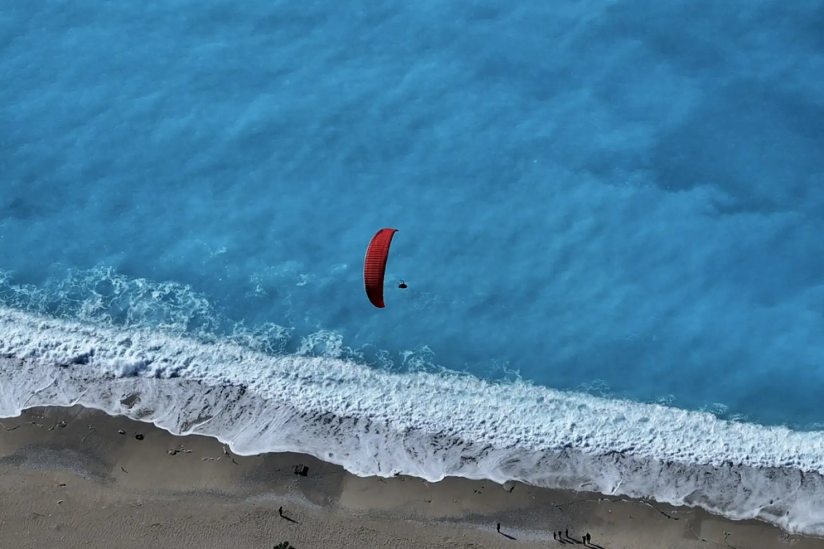 Fethiye Babadağ'dan geçen yıl 194 bin 613 kişi yamaç paraşütüyle uçtu