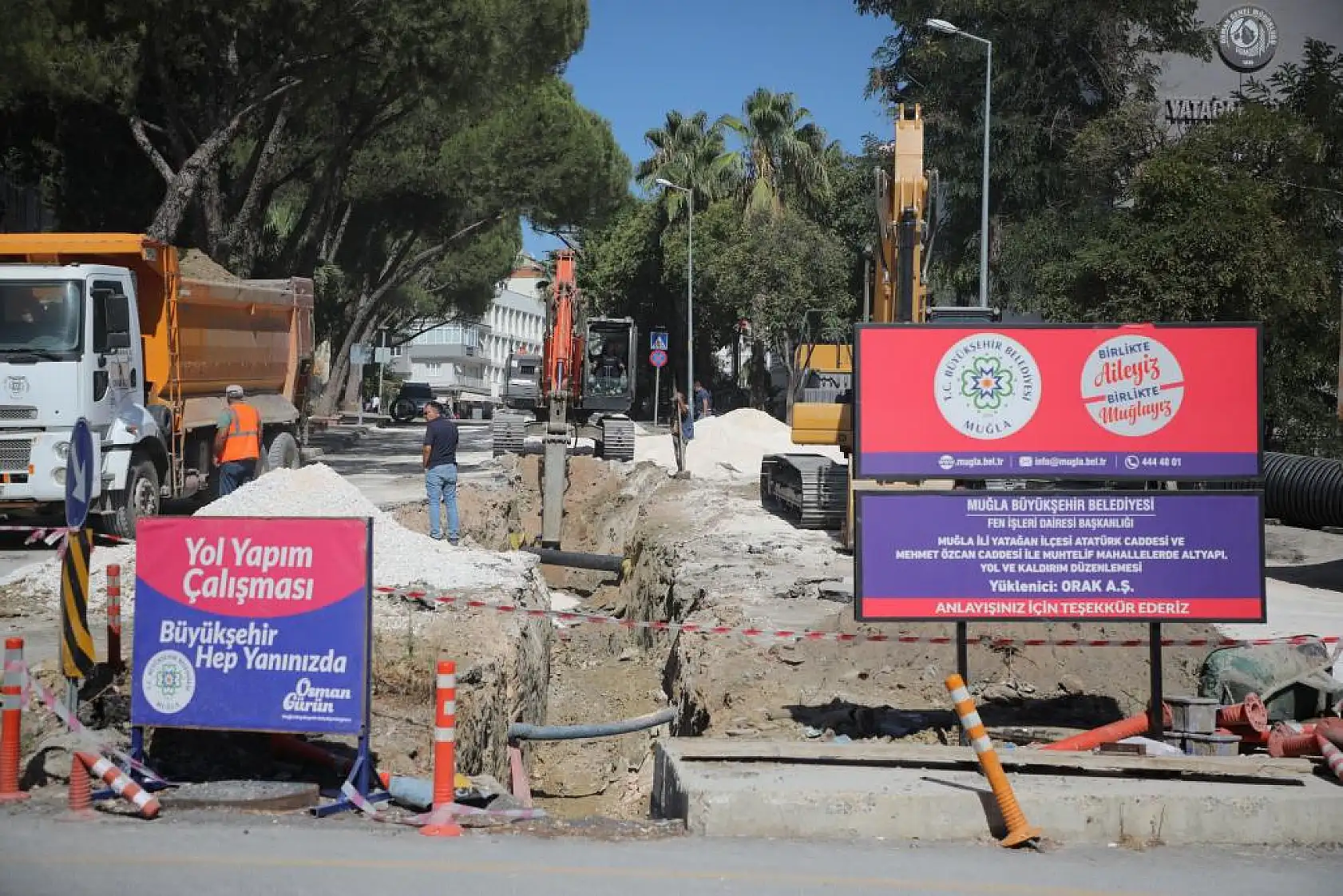 Altyapı Çalışması Başladı