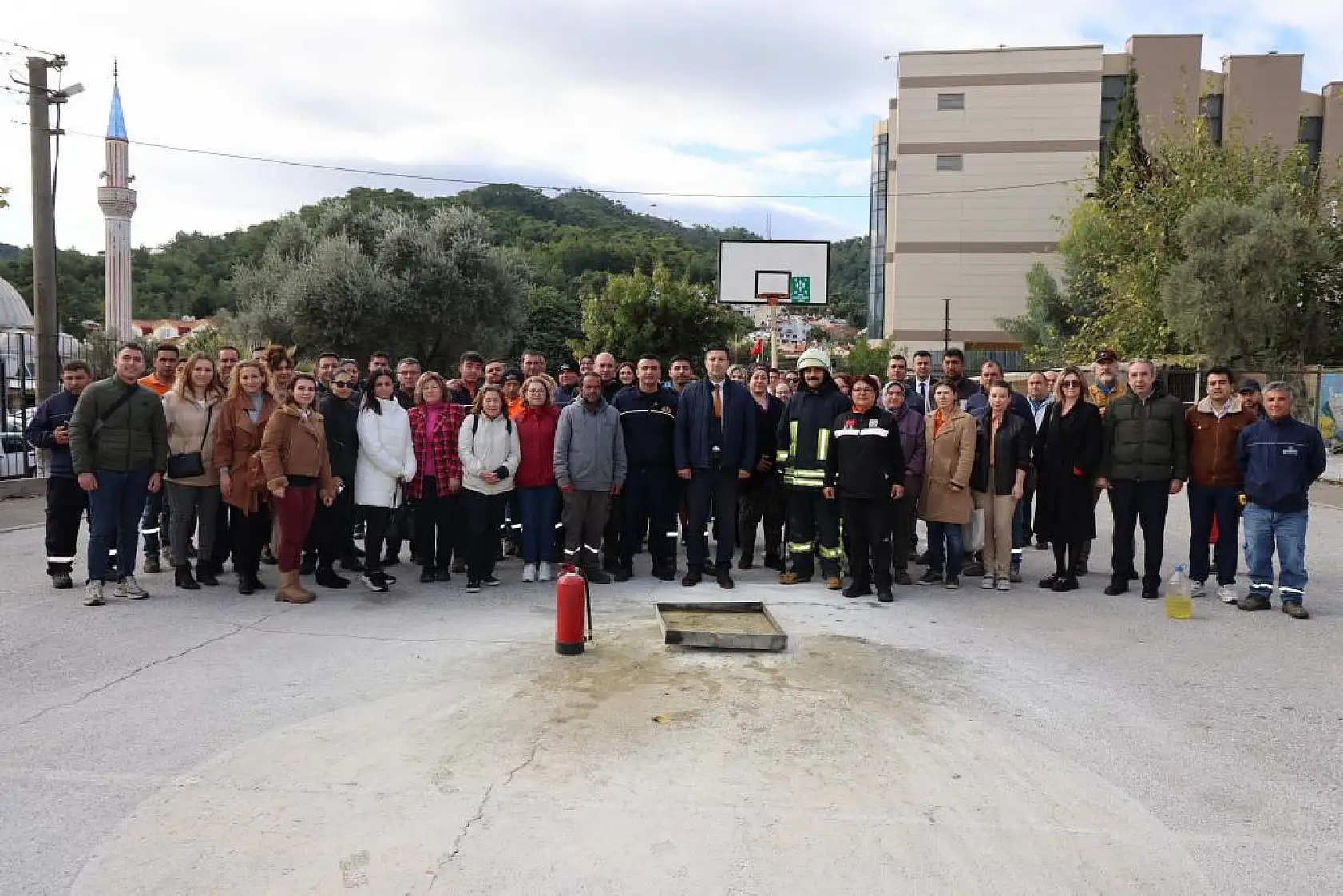 Personellere yangın eğitimi verildi