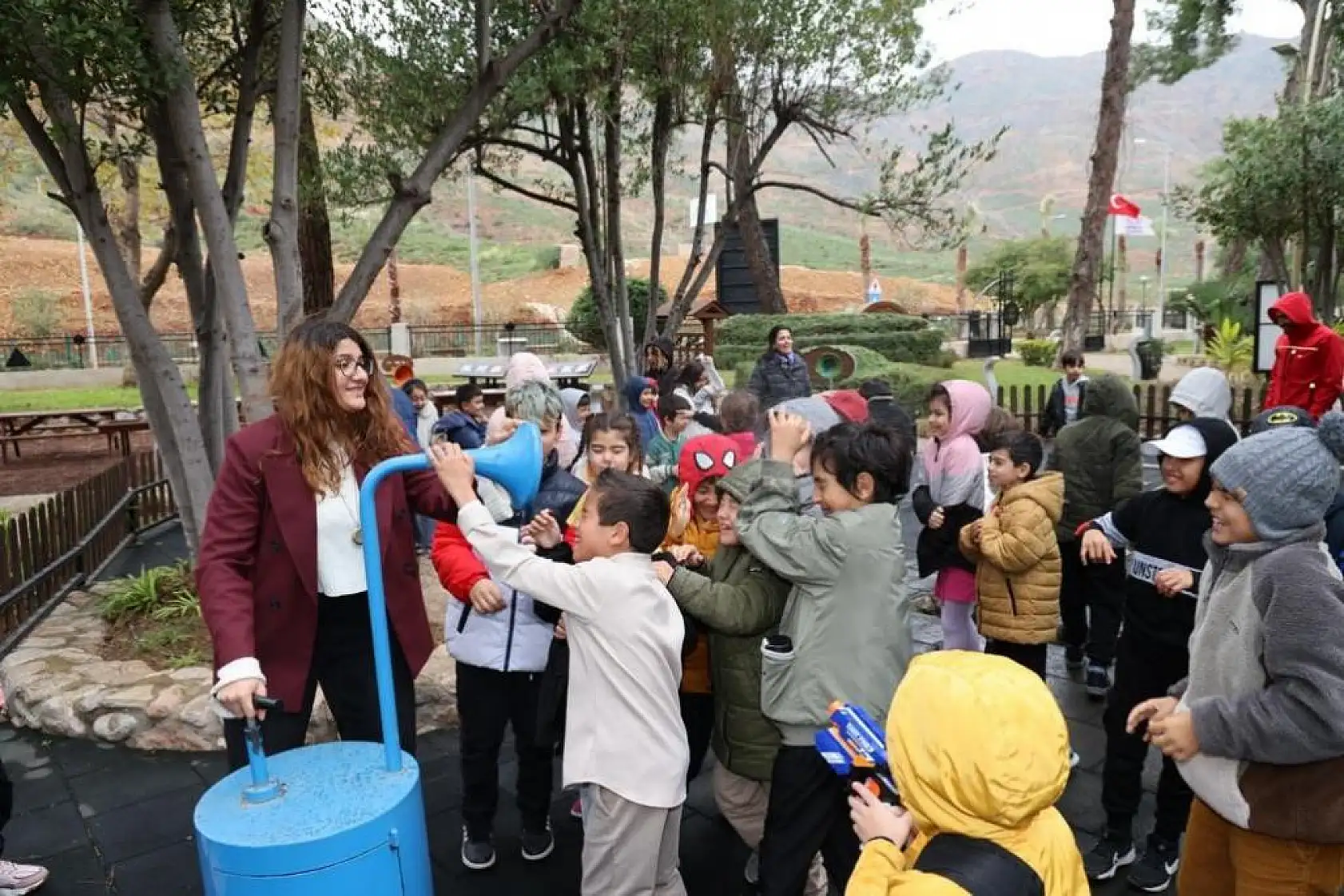 Öğrenciler Bilim ve Eğitim Parkı'nın Konuğu Oldu