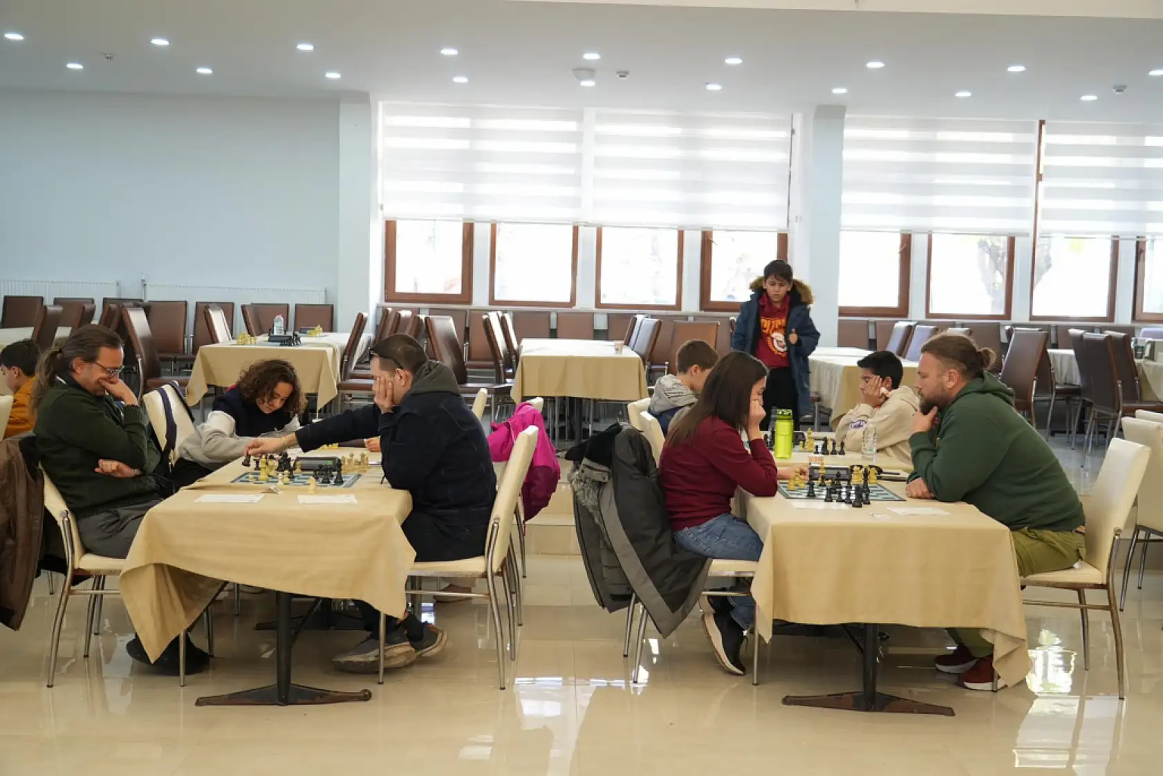 Muğla'da Veli-Öğrenci Takım Satranç Turnuvası gerçekleştirildi