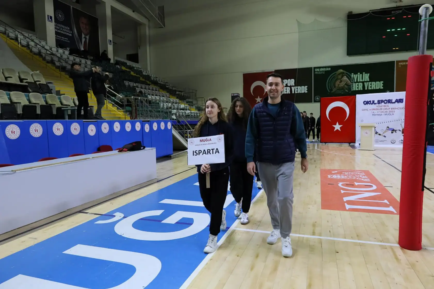 Muğla'da 250 sporcunun katıldığı grup birinciliği turnuvası başladı