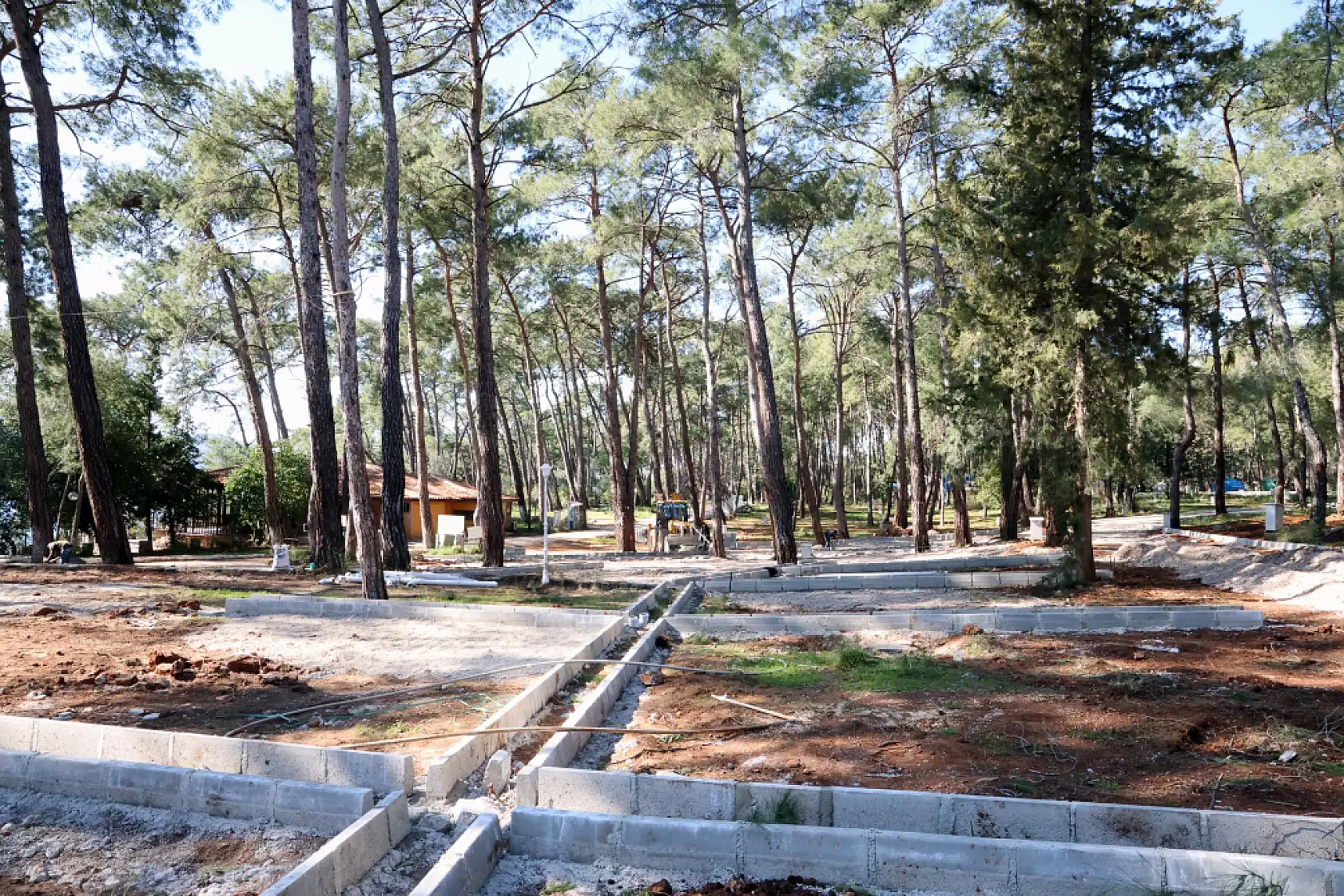 Gökova Konaklamalı Orman Parkında 'Güvenli ve düzenli tatil yeri' düzenlemesi