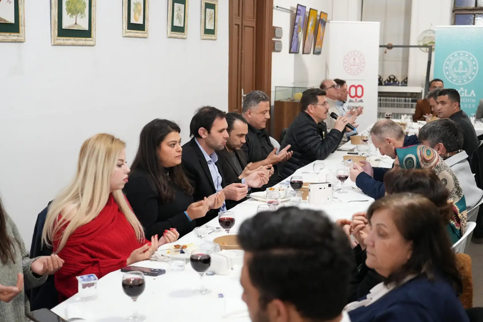 Muğla'da milli eğitim ailesi iftar programında buluştu
