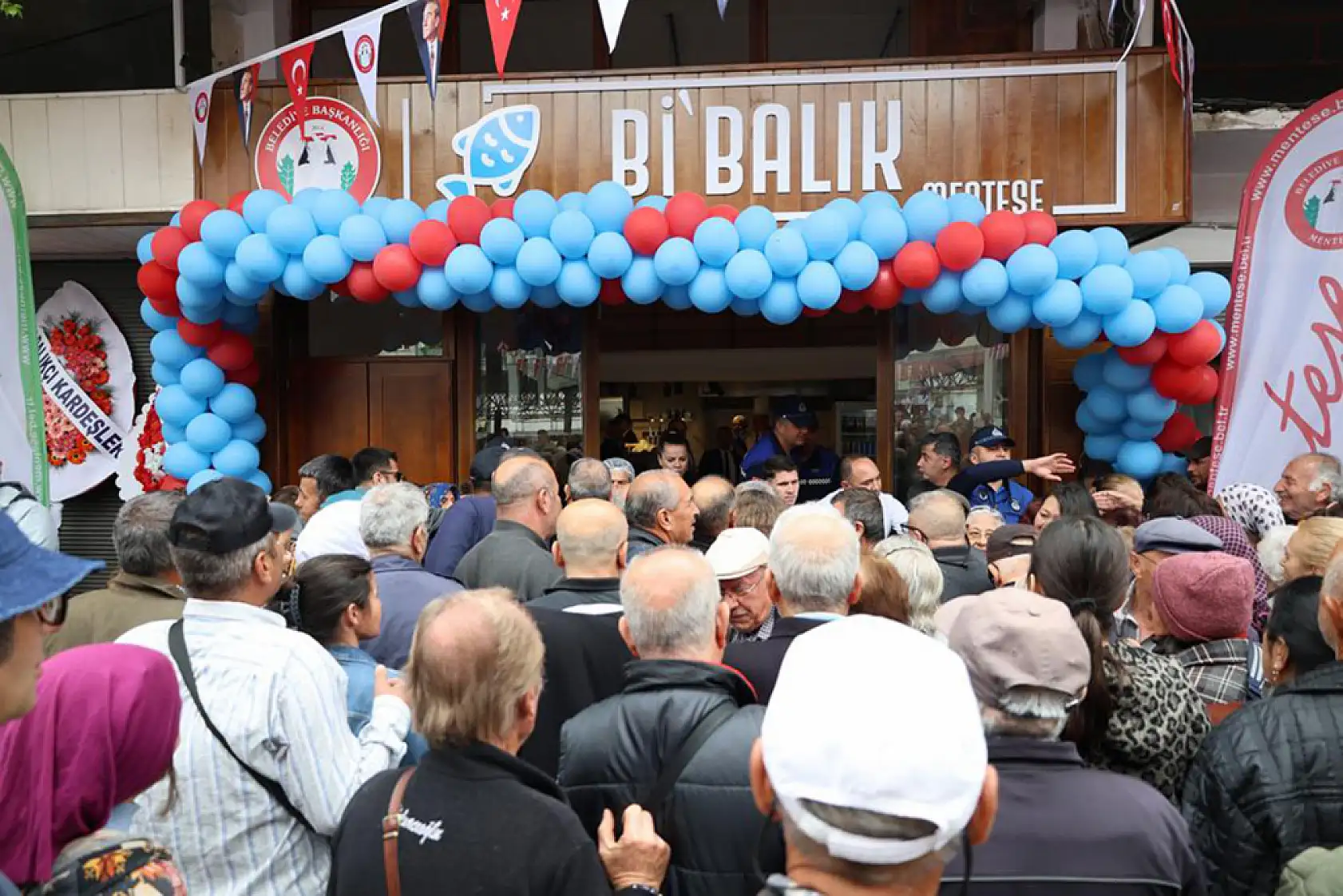 Menteşe Belediyesi işletmesi 'Bi'Balık' açıldı