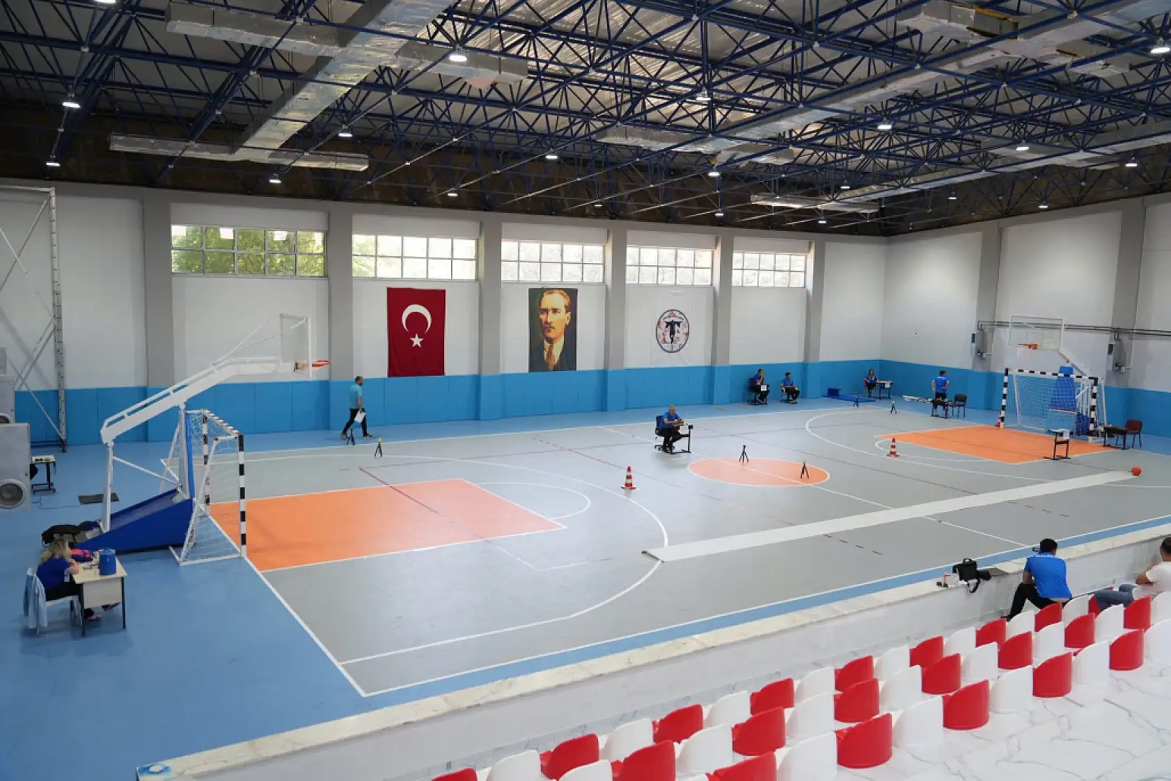 Muğla'da spor ortaokulu yetenek sınavları başladı
