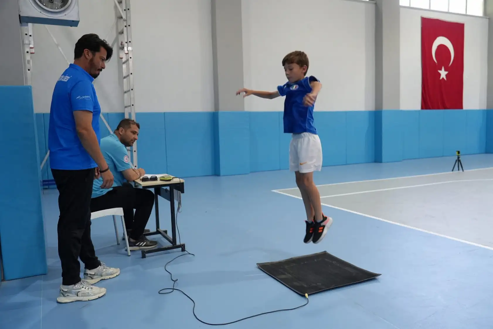 Muğla'da spor ortaokulu yetenek sınavları başladı