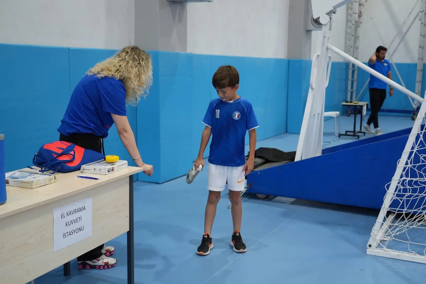 Muğla'da spor ortaokulu yetenek sınavları başladı