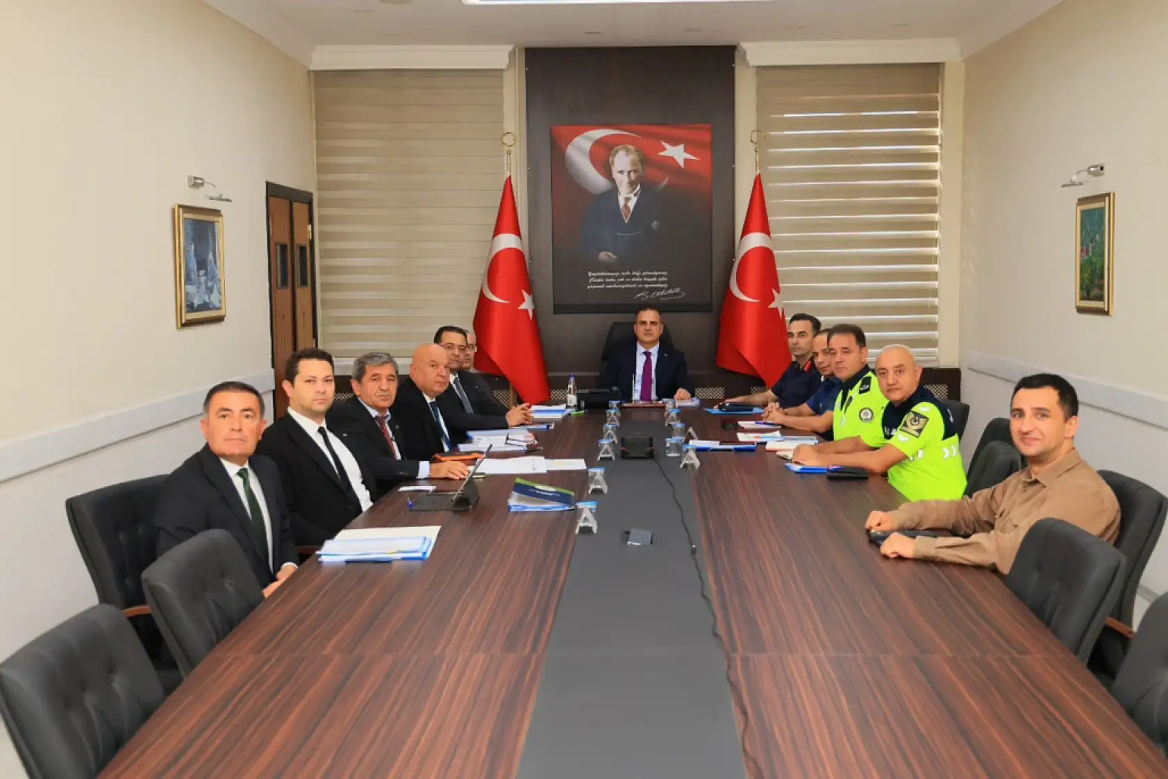 Muğla'da trafik güvenliği toplantısı gerçekleştirildi